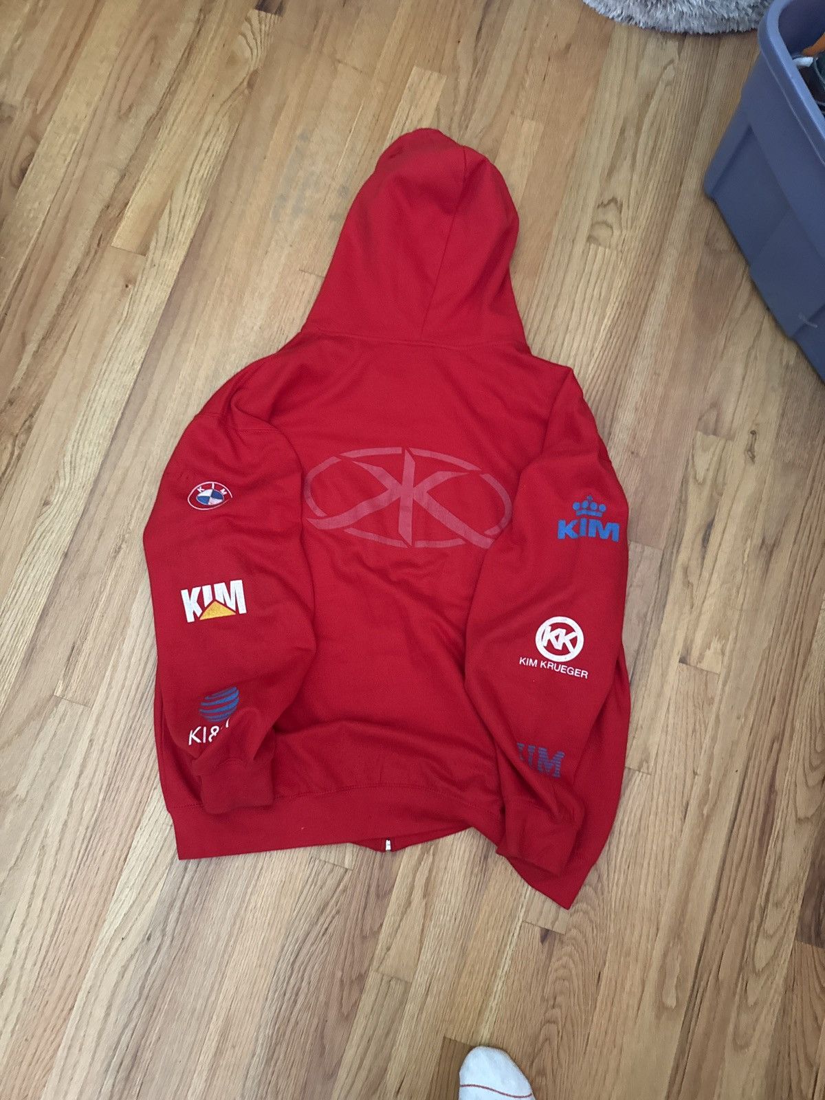 Kim Krueger KIM KRUEGER Logo Spam Hoodie Size US XXL / EU 58 / 5 - 4 Thumbnail