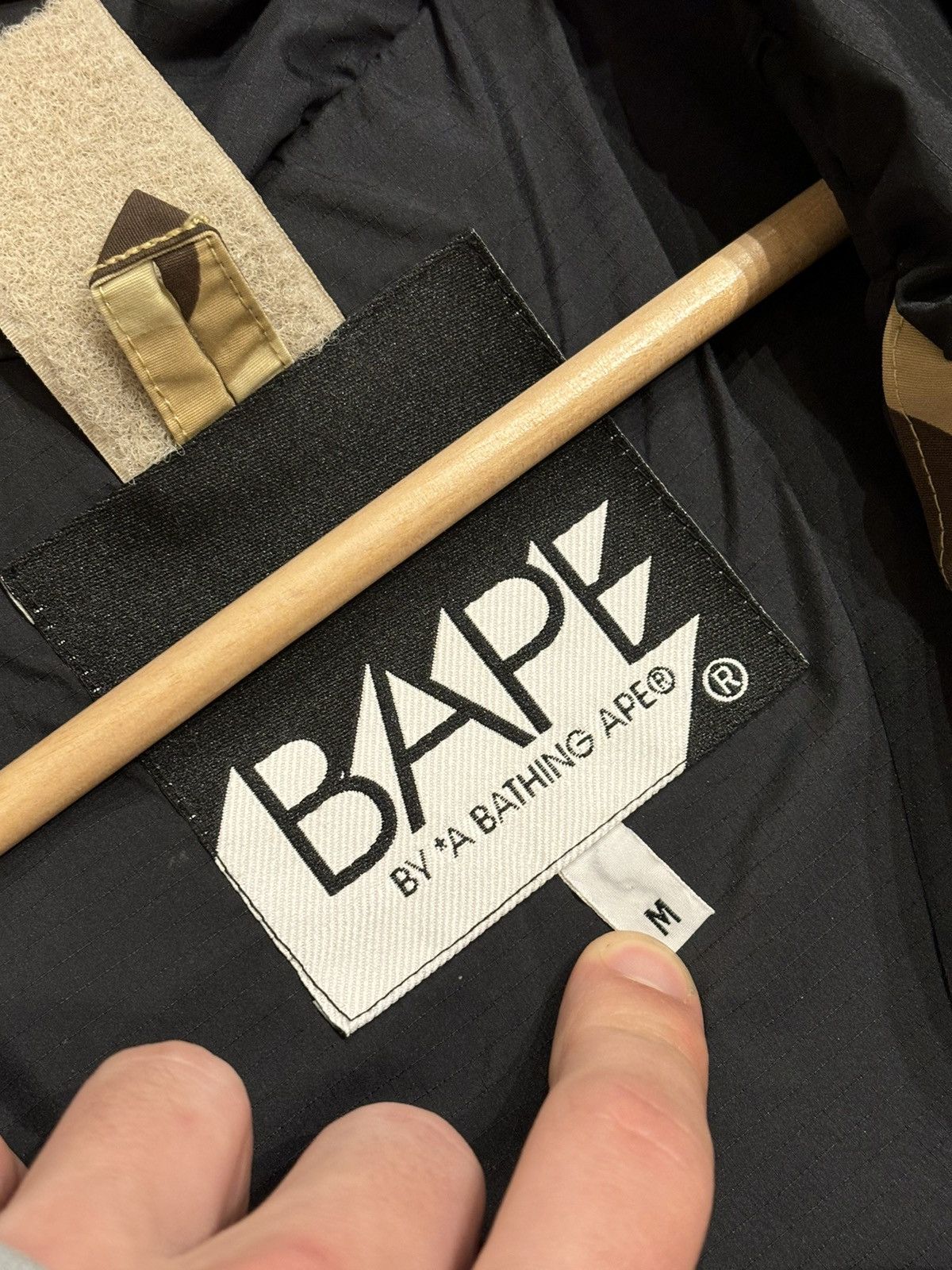 Bape Bape Beige Camo Snowboard Breaker Jacket Size US M / EU 48-50 / 2 - 5 Thumbnail