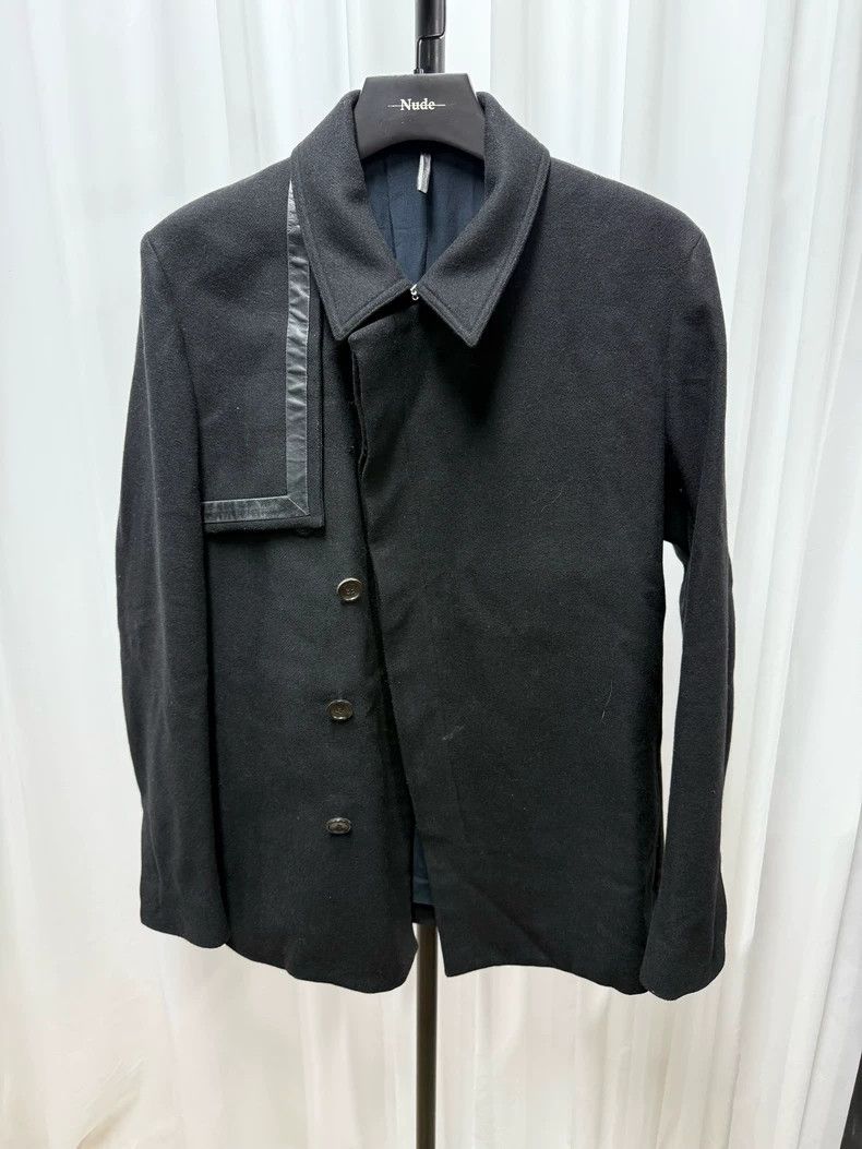 Dior Dior Homme Black Button-Up Coat - dmc Size US XXL / EU 58 / 5 - 1 Thumbnail