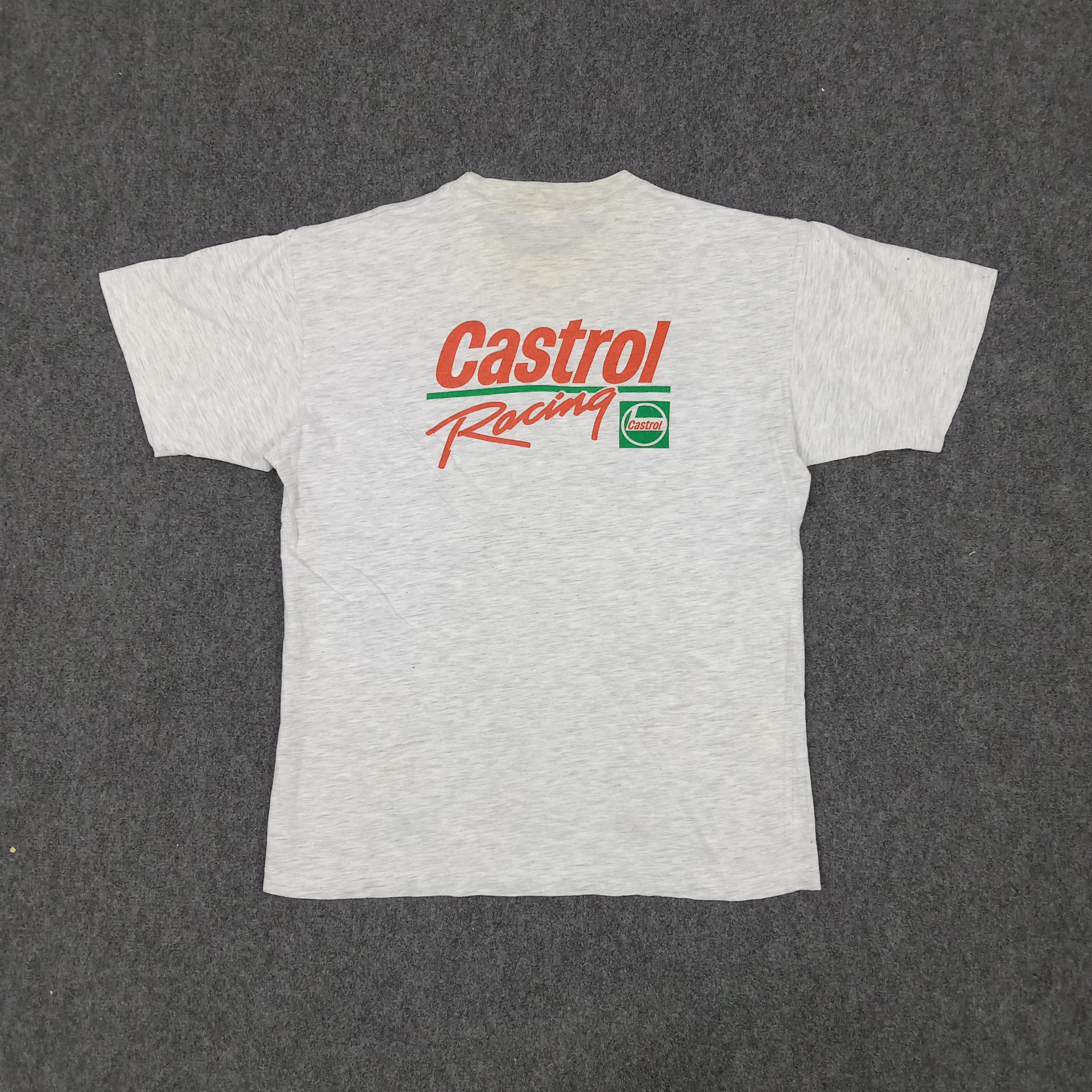 Vintage Castrol Racing Oil Lubricant Motorsports Tshirt Size US L / EU 52-54 / 3 - 1 Thumbnail