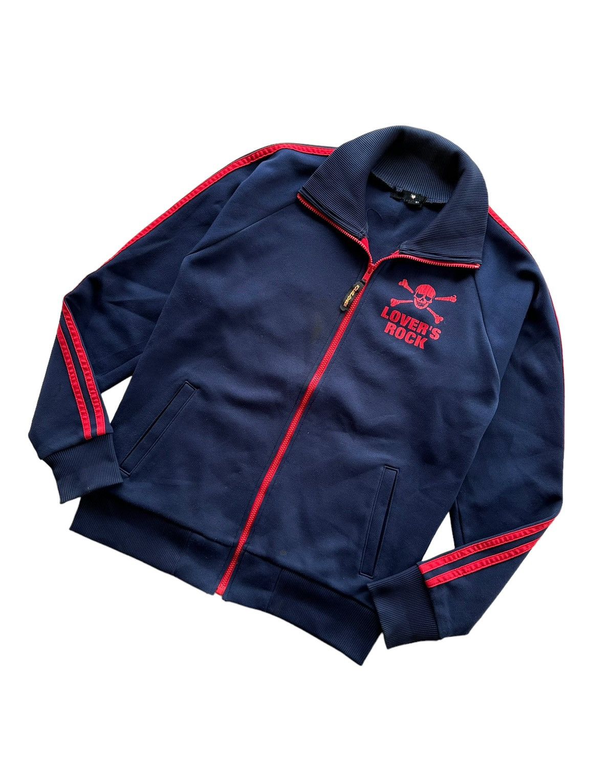 Japanese Brand Super Lover Lovers Rock Zipper Sweater Size US S / EU 44-46 / 1 - 3 Thumbnail
