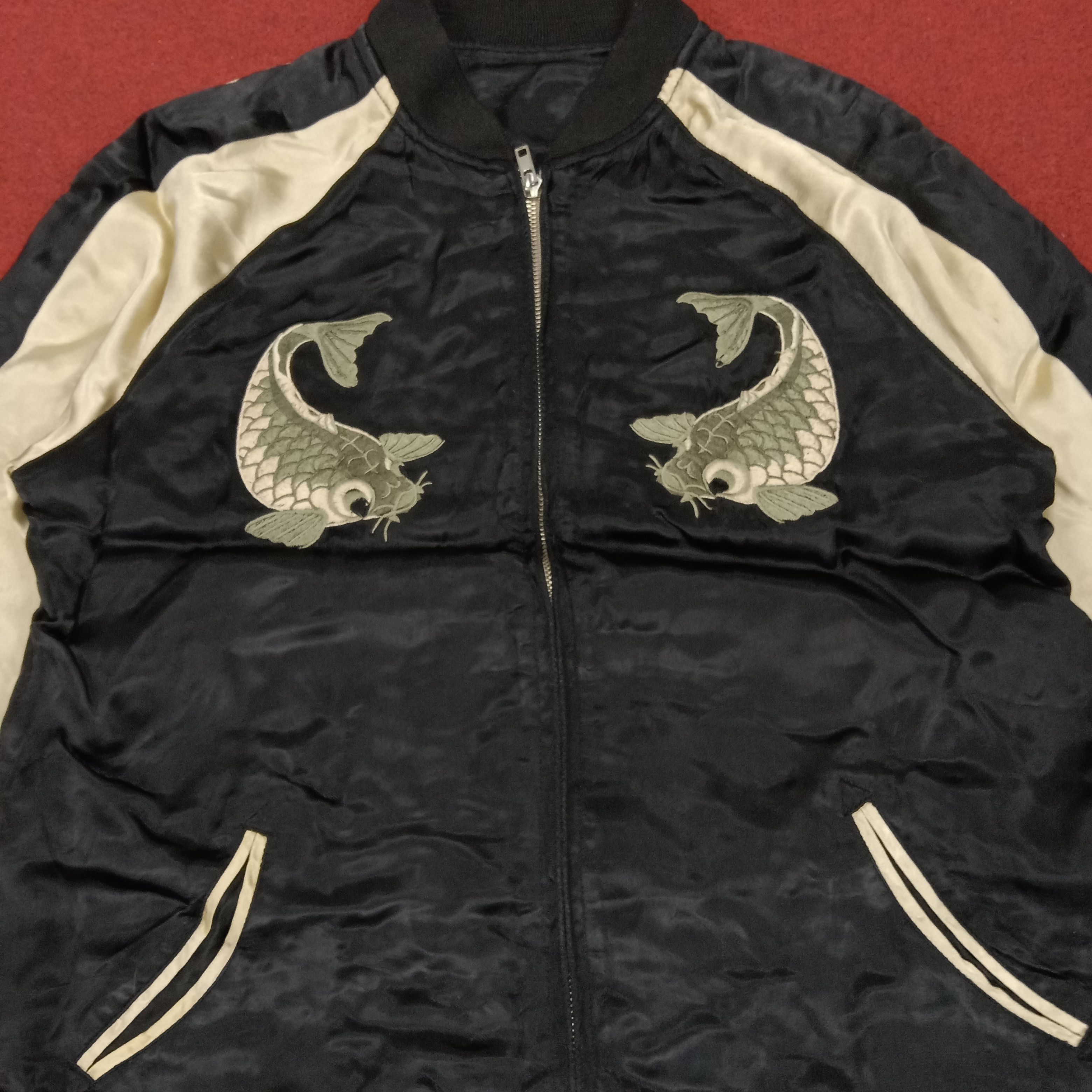 Japanese Brand × Vintage Sukajan Japan Streetwear Style Reversible Jacket Size US S / EU 44-46 / 1 - 4 Thumbnail