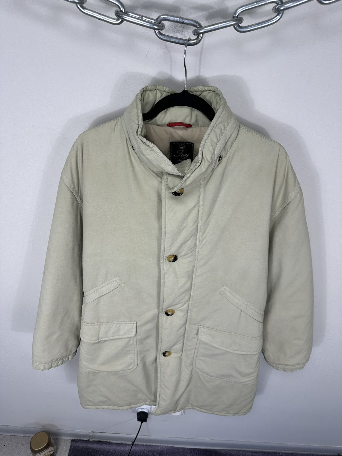 Fay Fay Stadium Beige Luxury Limited Down Jacket Coat Size US L / EU 52-54 / 3 - 4 Thumbnail