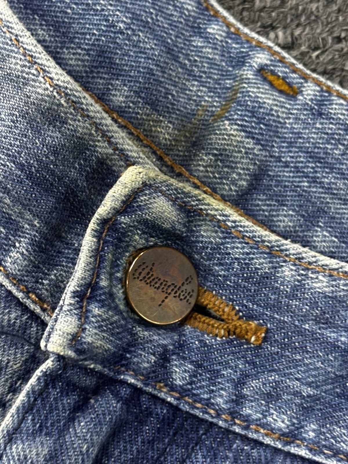 Wrangler Wrangler Vintage Selvedge Distressed Denim Size US 32 / EU 48 - 4 Thumbnail