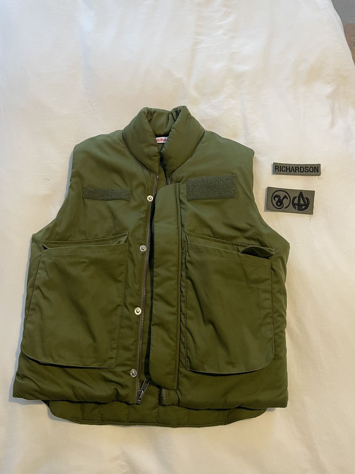 Richardson Richardson Army Gilet Size US M / EU 48-50 / 2 - 2 Thumbnail