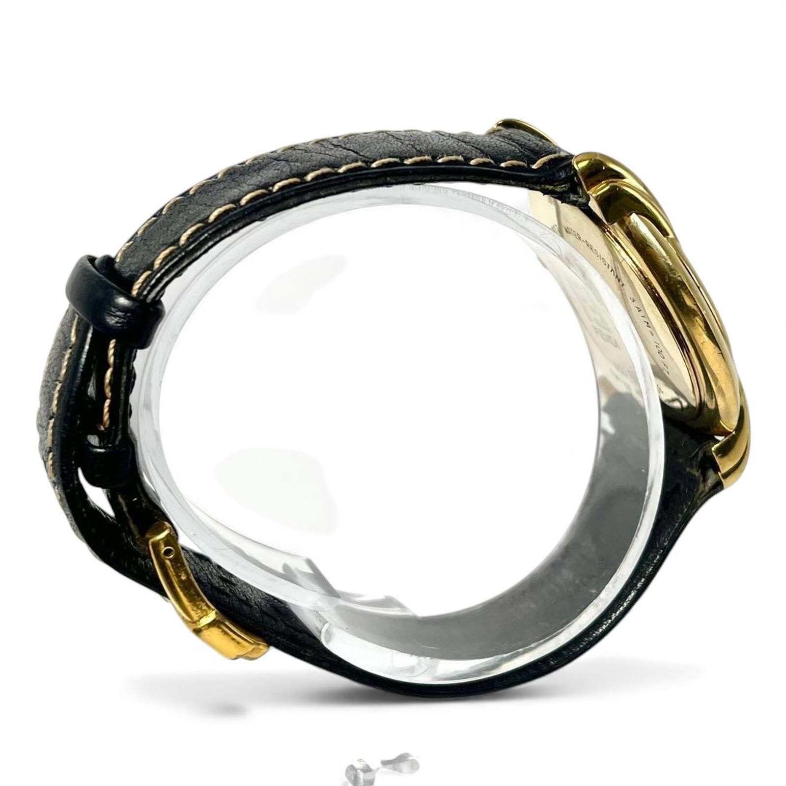 Fendi Fendi - Vintage Gold Tone Leather Strap Watch Size ONE SIZE - 6 Thumbnail