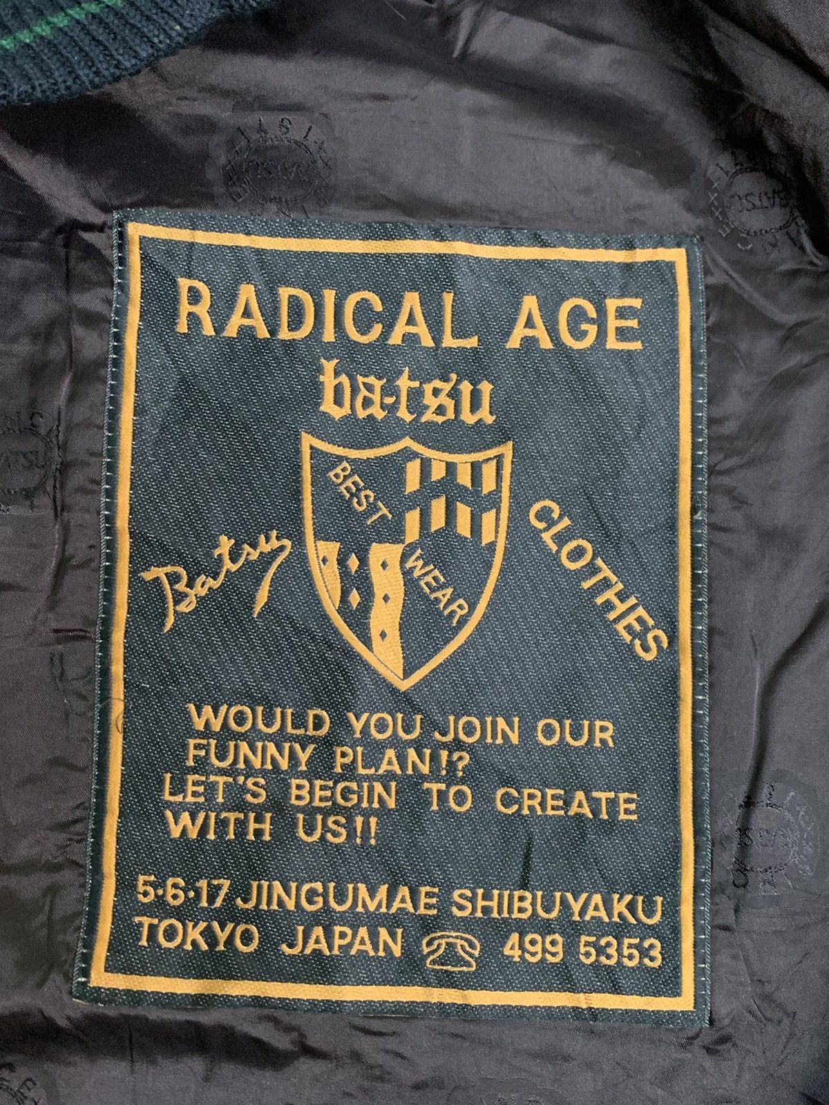 Japanese Brand Rare Design Vintage Radical Age Ba-Tsu Jackets Size US L / EU 52-54 / 3 - 7 Thumbnail