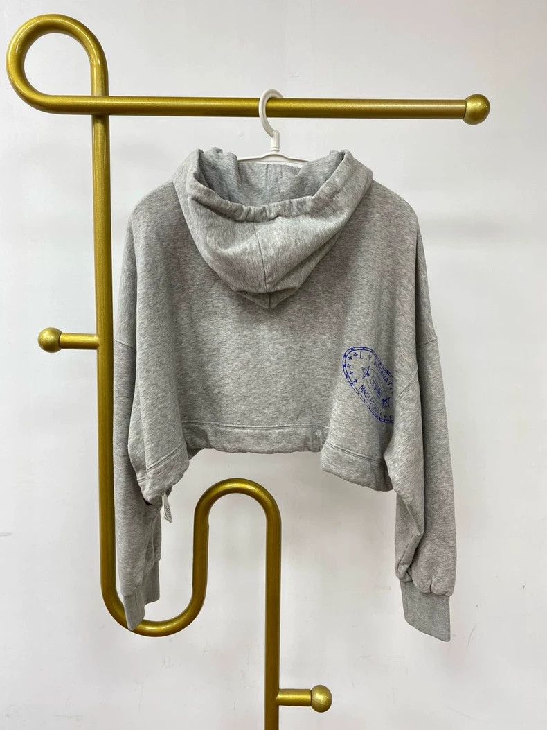 Louis Vuitton Louis Vuitton Seal drawstring cropped sweatshirt Size L / US 10 / IT 46 - 2 Thumbnail
