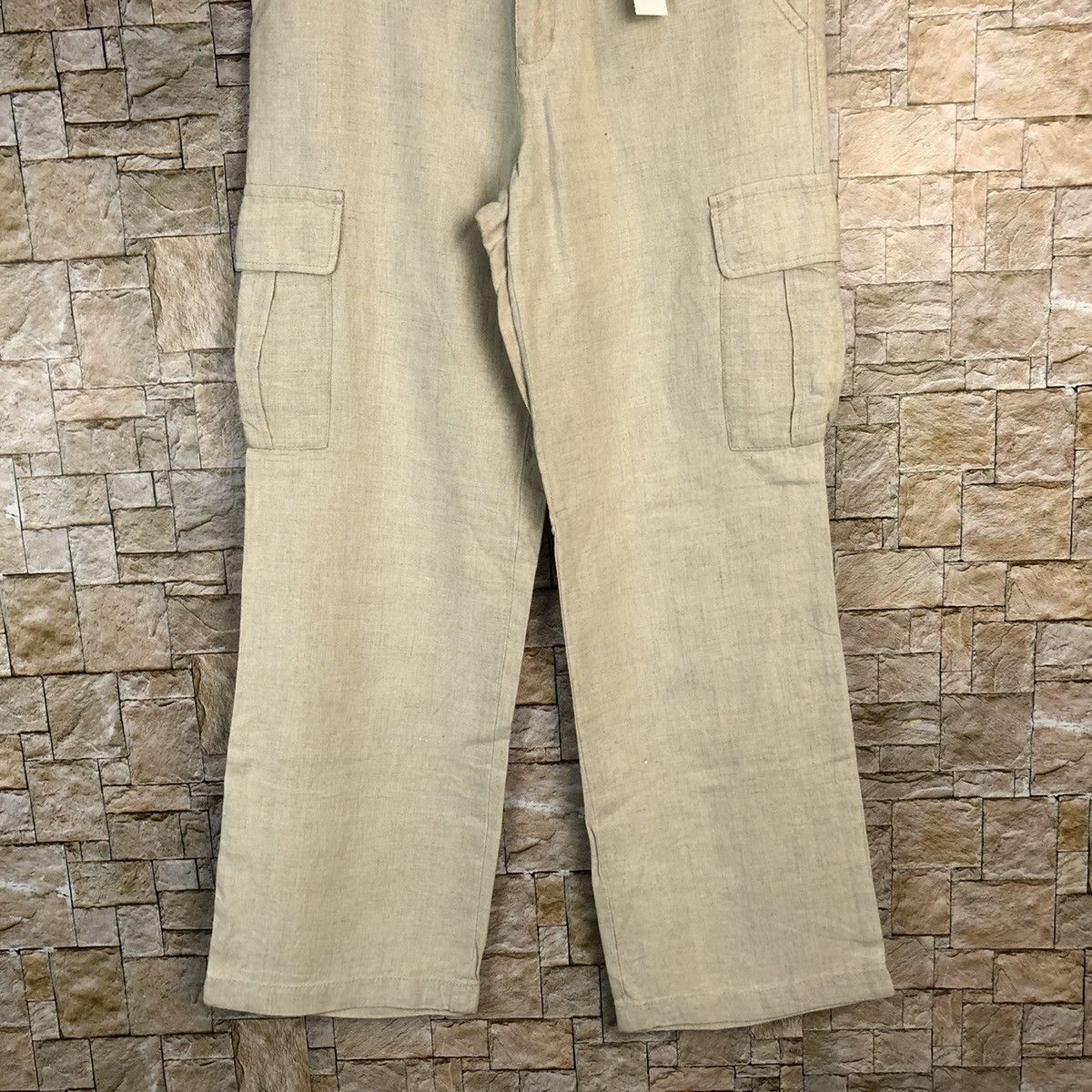 Japanese Brand Japanese Brand White Cargo Multipocket Pants #A735 Size 26" / US 2 / IT 38 - 3 Thumbnail
