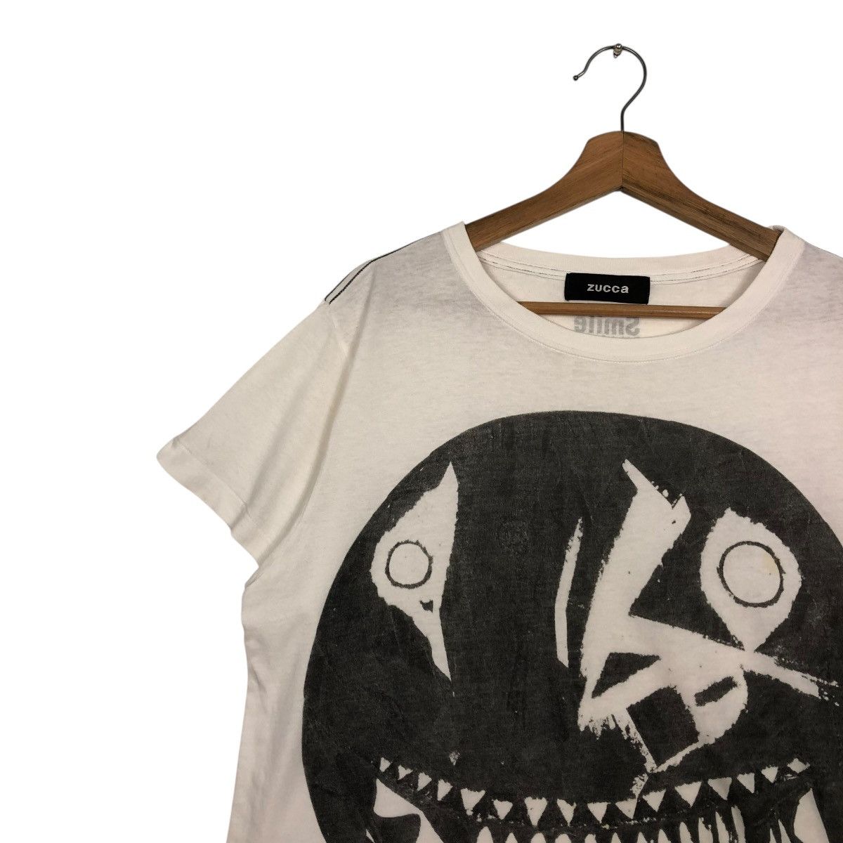 Issey Miyake 🔥VINTAGE TEE BIG LOGO ZUCCA X CHRISTOPHE BRUNNQUELL Size US M / EU 48-50 / 2 - 8 Thumbnail