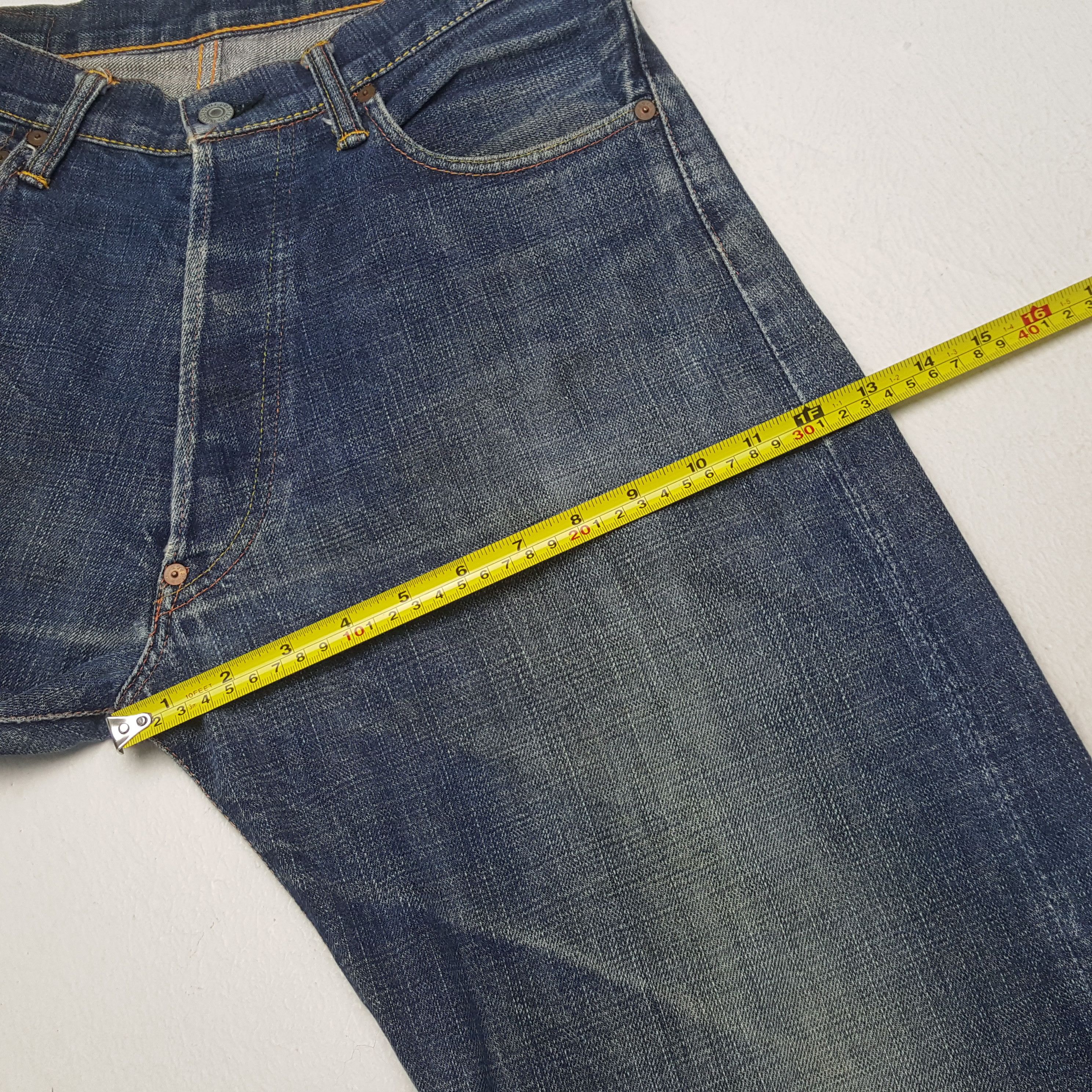 Evisu Evisu Japanese Brand Streetwear Custom Daicock Jeans RR12 Size US 30 / EU 46 - 9 Thumbnail