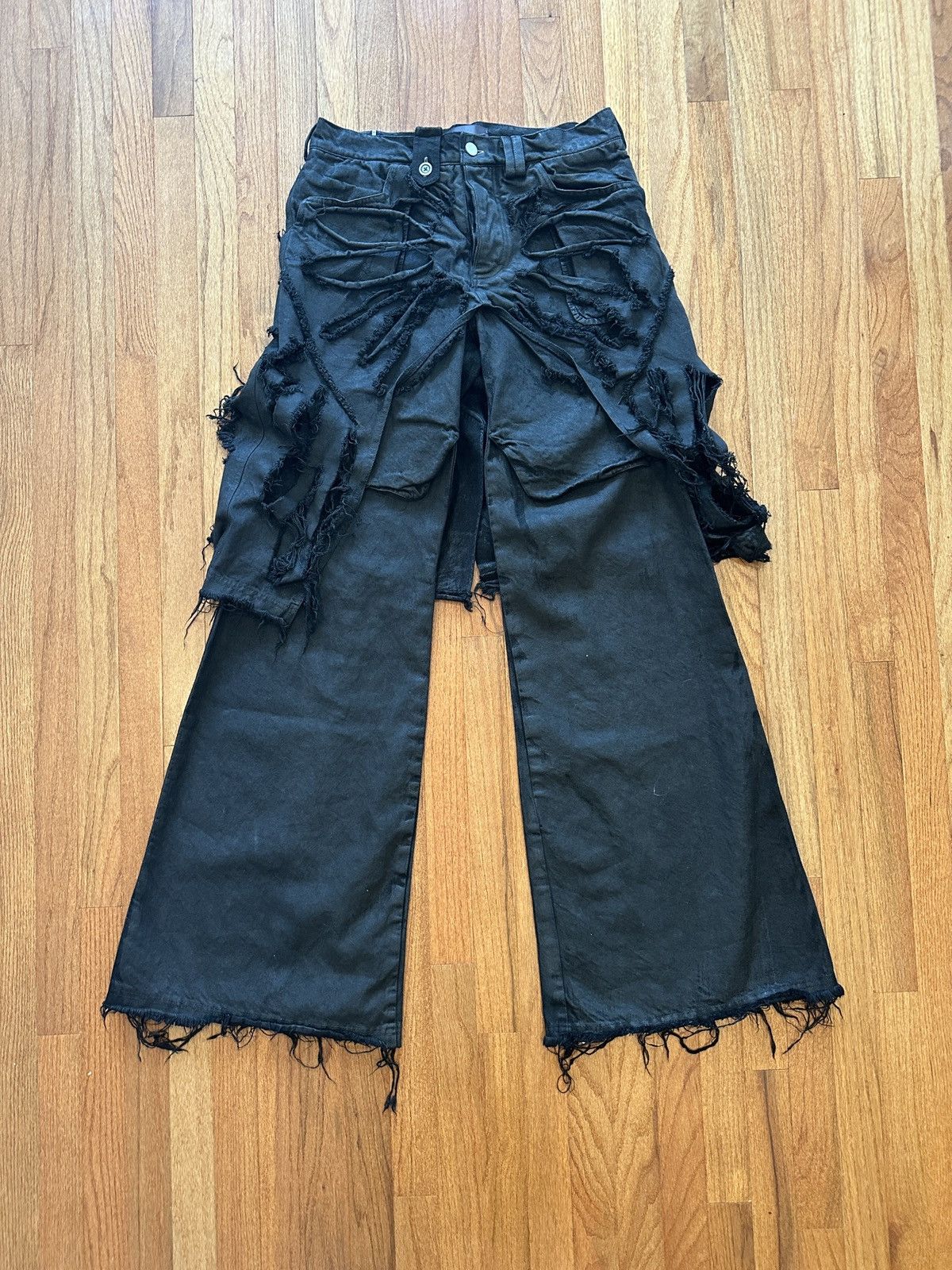 SHINE LUXURY Shine Luxury IRINESTAR Flared Jeans | Grailed