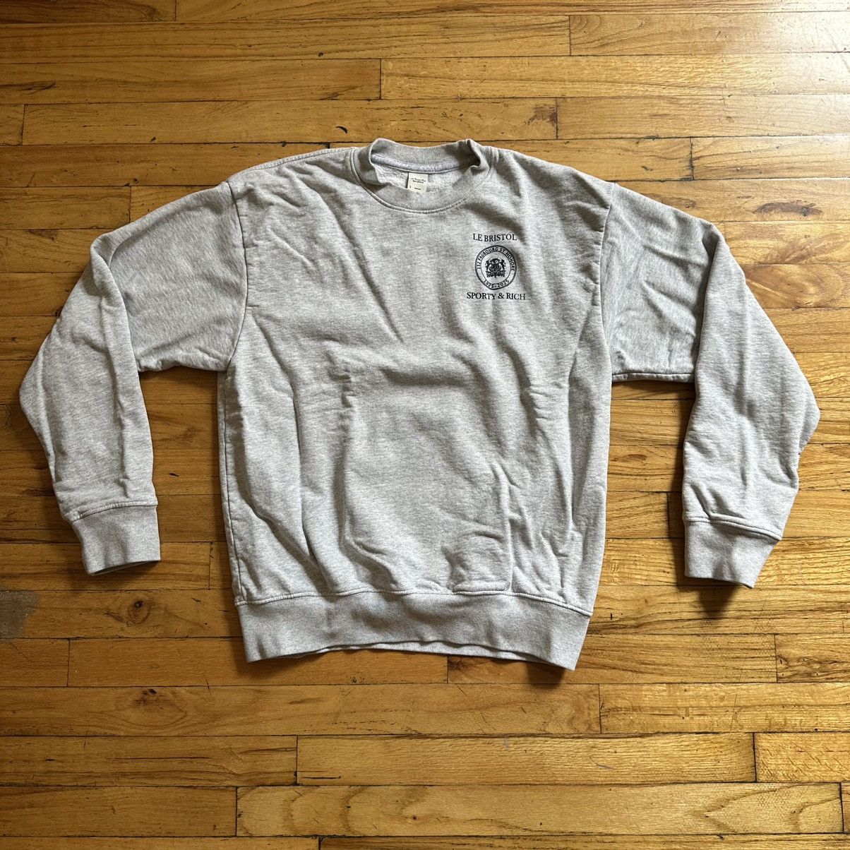 Sporty & Rich Le bristol fleece pullover Size S / US 4 / IT 40 - 2 Thumbnail
