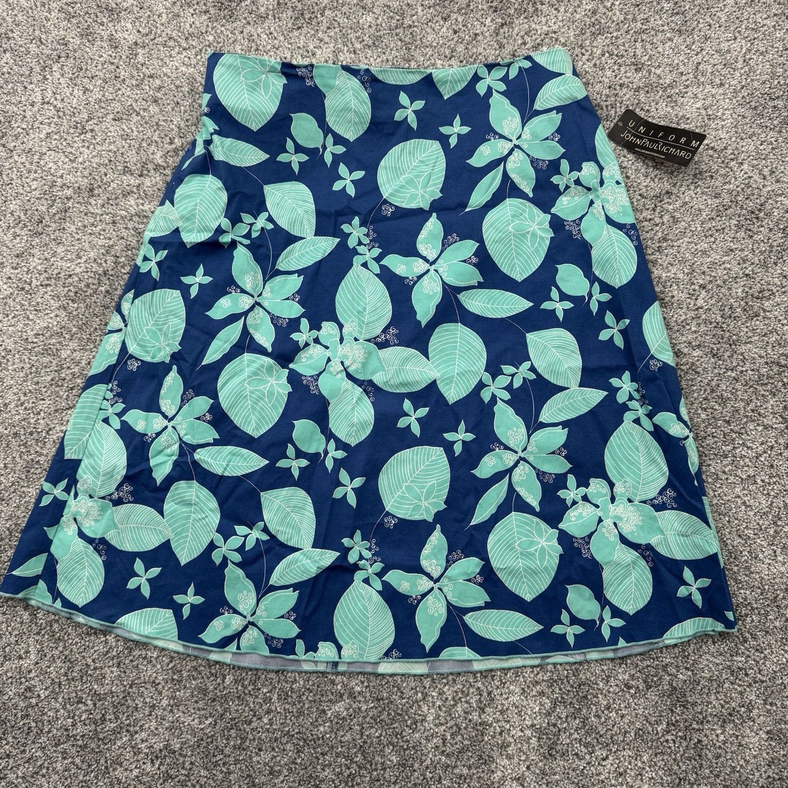 Other Vintage 90s Skirt 14 Tropical Hawaiian Floral Cottagecore Size 36" / US 14 / IT 50 - 1 Thumbnail