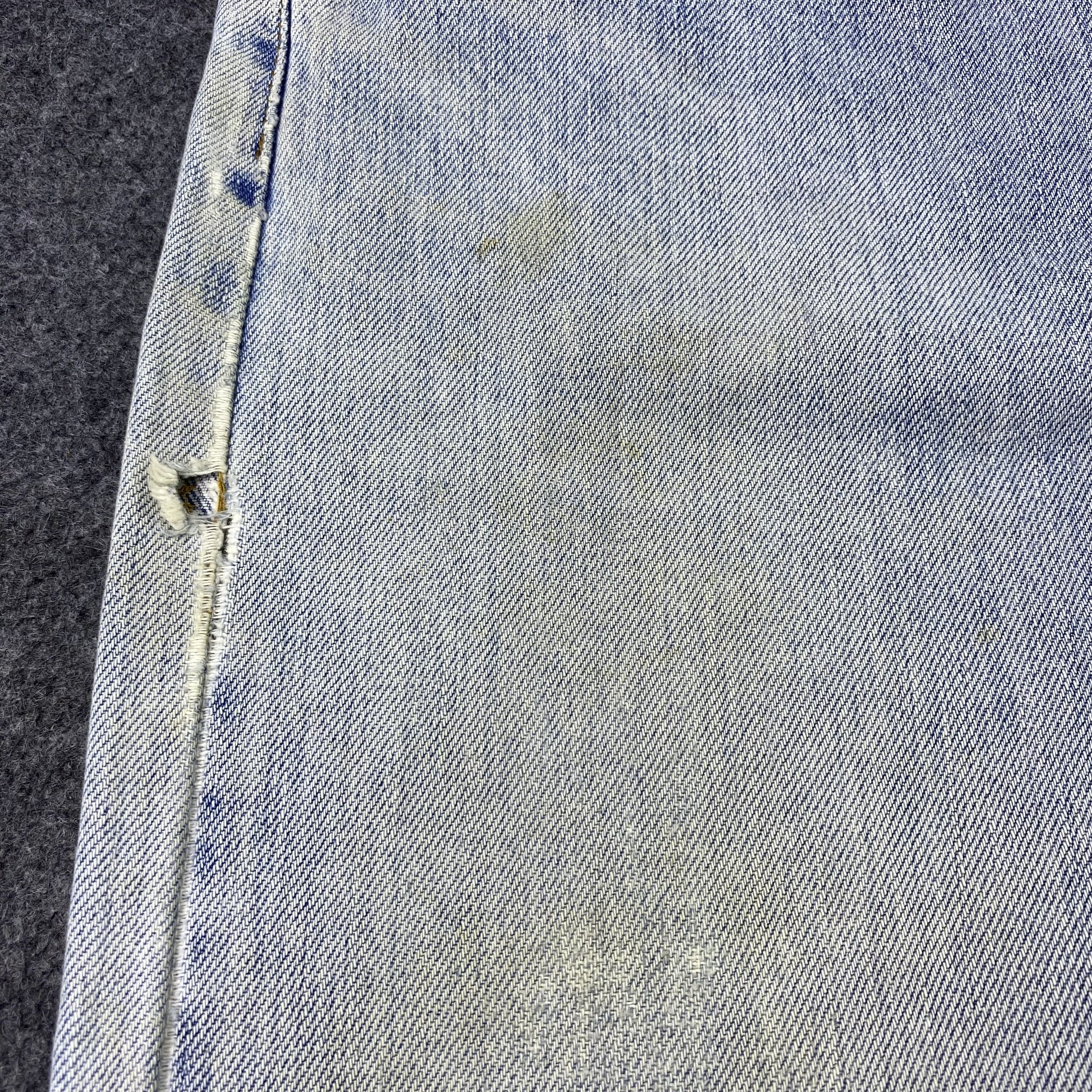 Jean × Levi's × Vintage Vintage Levis 509-0217 Distressed Bue Wash Jeans-J1186 Size US 29 - 16 Thumbnail
