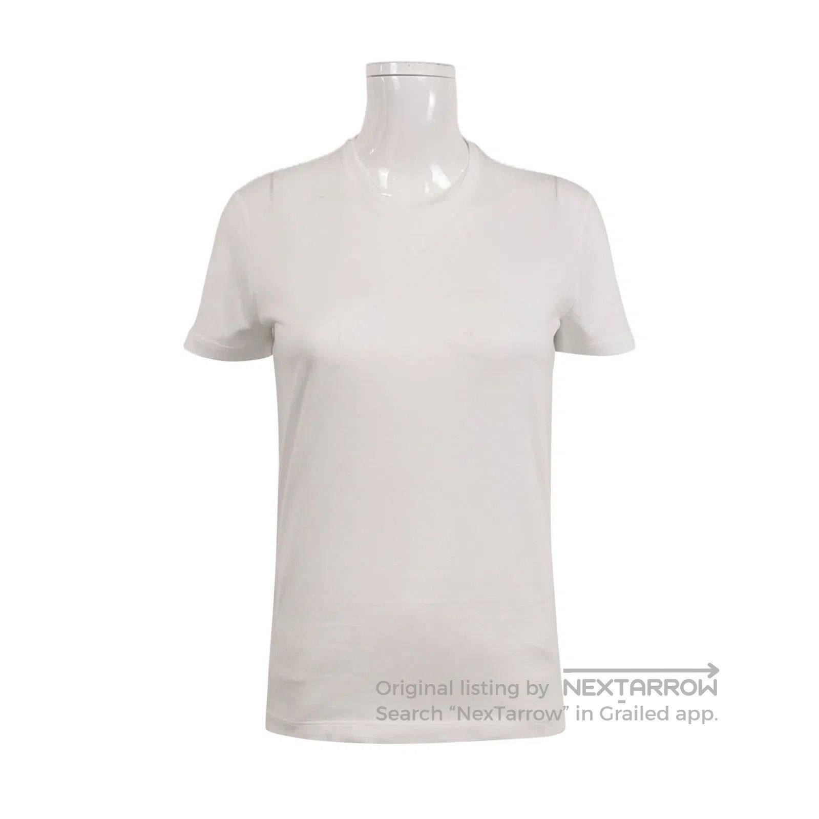 Prada Prada Cotton Crew Neck T. Size S / US 4 / IT 40 - 1 Thumbnail