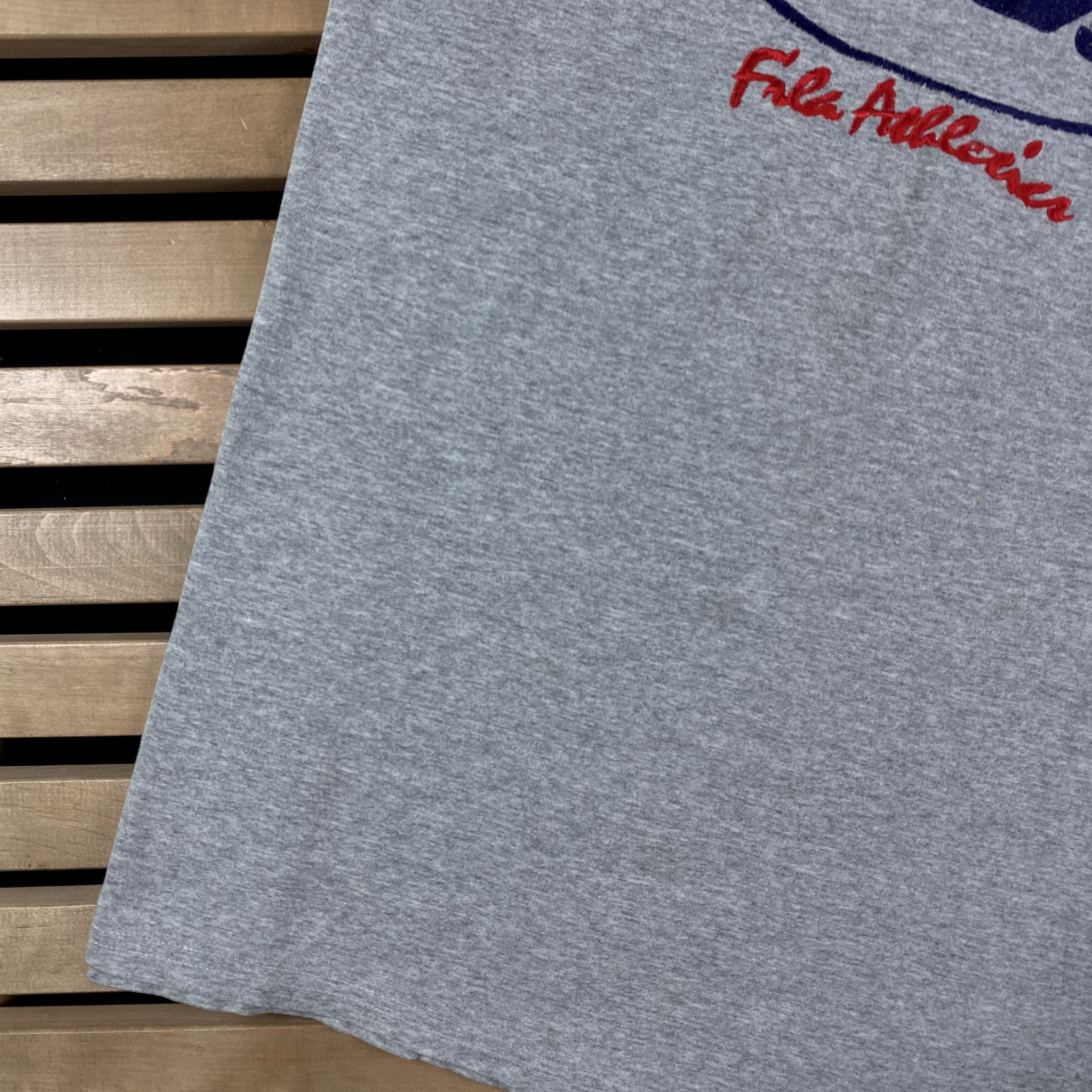 Fila × Vintage Mens T-Shirt Short Sleeve Fila Vintage Big Logo Size XL Size US XL / EU 56 / 4 - 3 Thumbnail