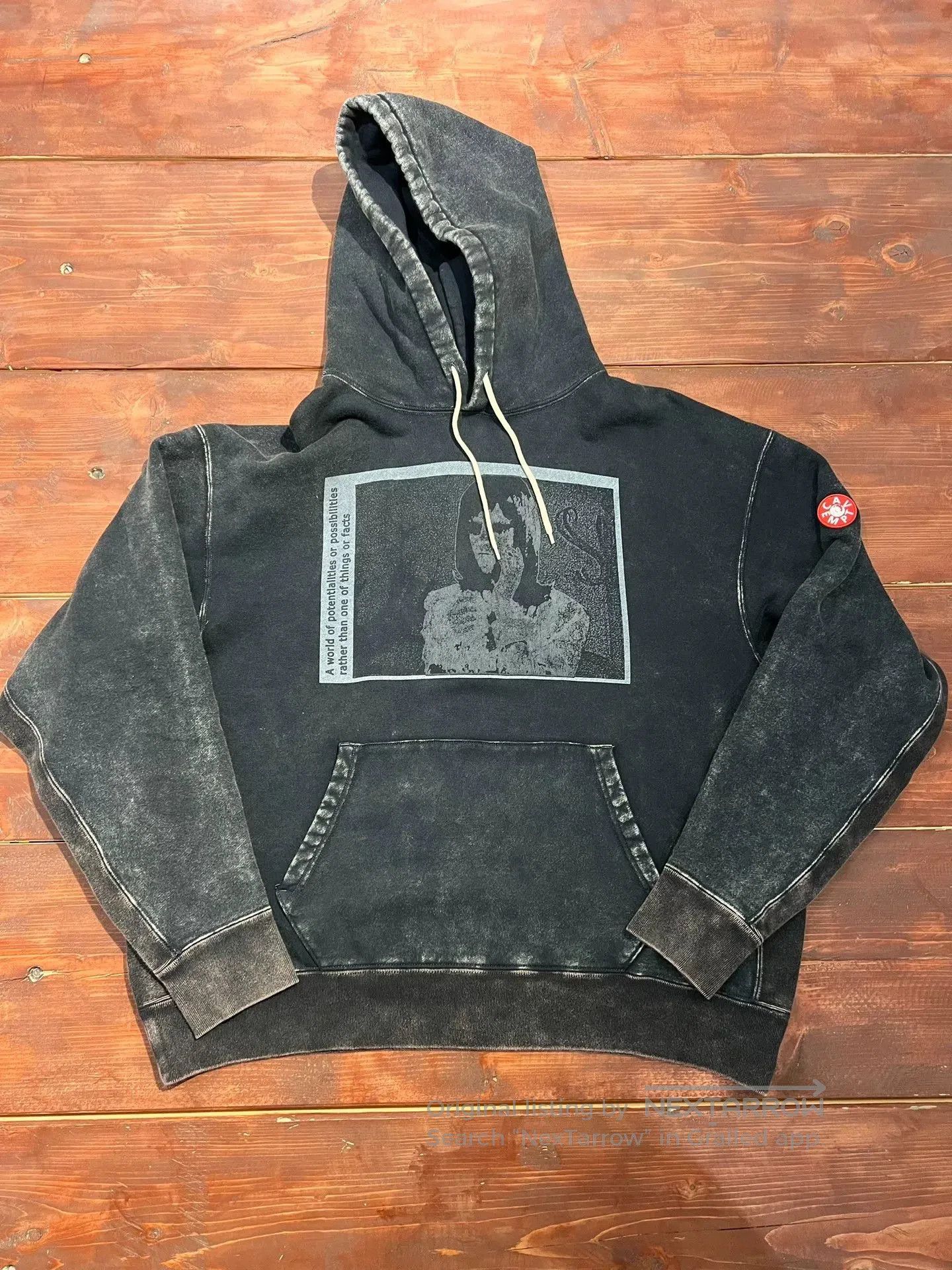 Cav Empt vintage Cav Empt graphic hoodie in black. Size US L / EU 52-54 / 3 - 2 Thumbnail