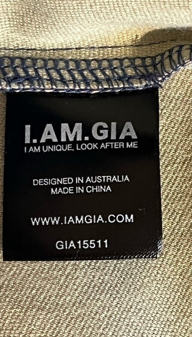 I.AM.GIA L.AM.GIA Washed Faux Vegan Leather Stretch Flared Leg Pants Size 31" - 10 Thumbnail