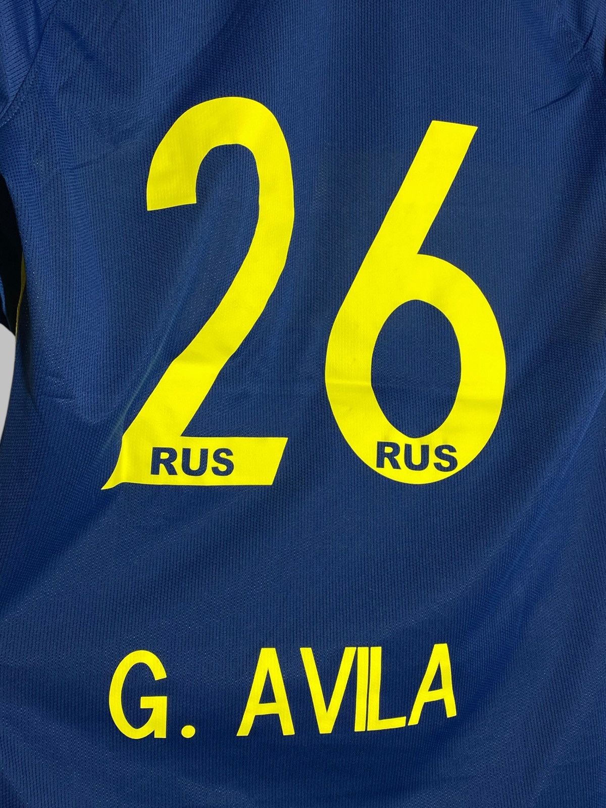 Nike Nike #26 G. Avila Boca Juniors 2018/19 Player Issue Jersey Size US M / EU 48-50 / 2 - 9 Thumbnail