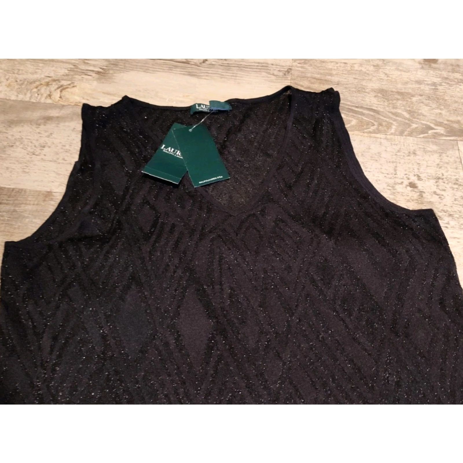 Polo Ralph Lauren NWT Lauren Ralph Lauren Size XL Womens sleeveless Mini Dress Lined Black Size XXL / US 16-18 / IT 52-54 - 3 Thumbnail