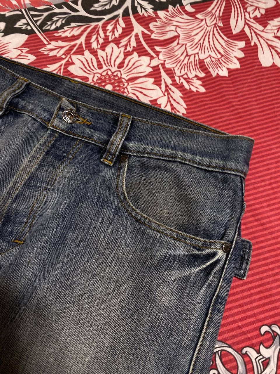 Diesel × Vintage Crazy Vintage Diesel Industries Baggy Denim Jeans Y2K Size US 34 / EU 50 - 8 Thumbnail