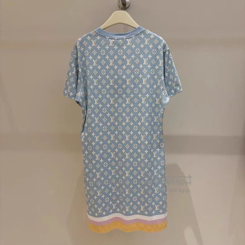 Louis Vuitton Louis Vuitton 23ss presbyopic full-print chain-embellished Size L / US 10 / IT 46 - 2 Thumbnail