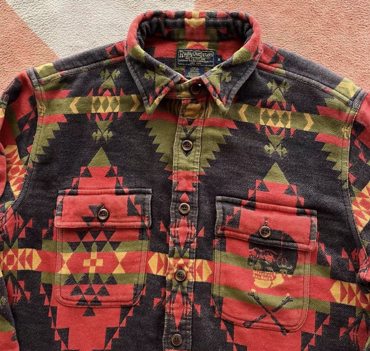 Ralph Lauren Ralph Lauren Rugby Southwest Heavy Shirt RL Polo K22 Size US M / EU 48-50 / 2 - 3 Thumbnail