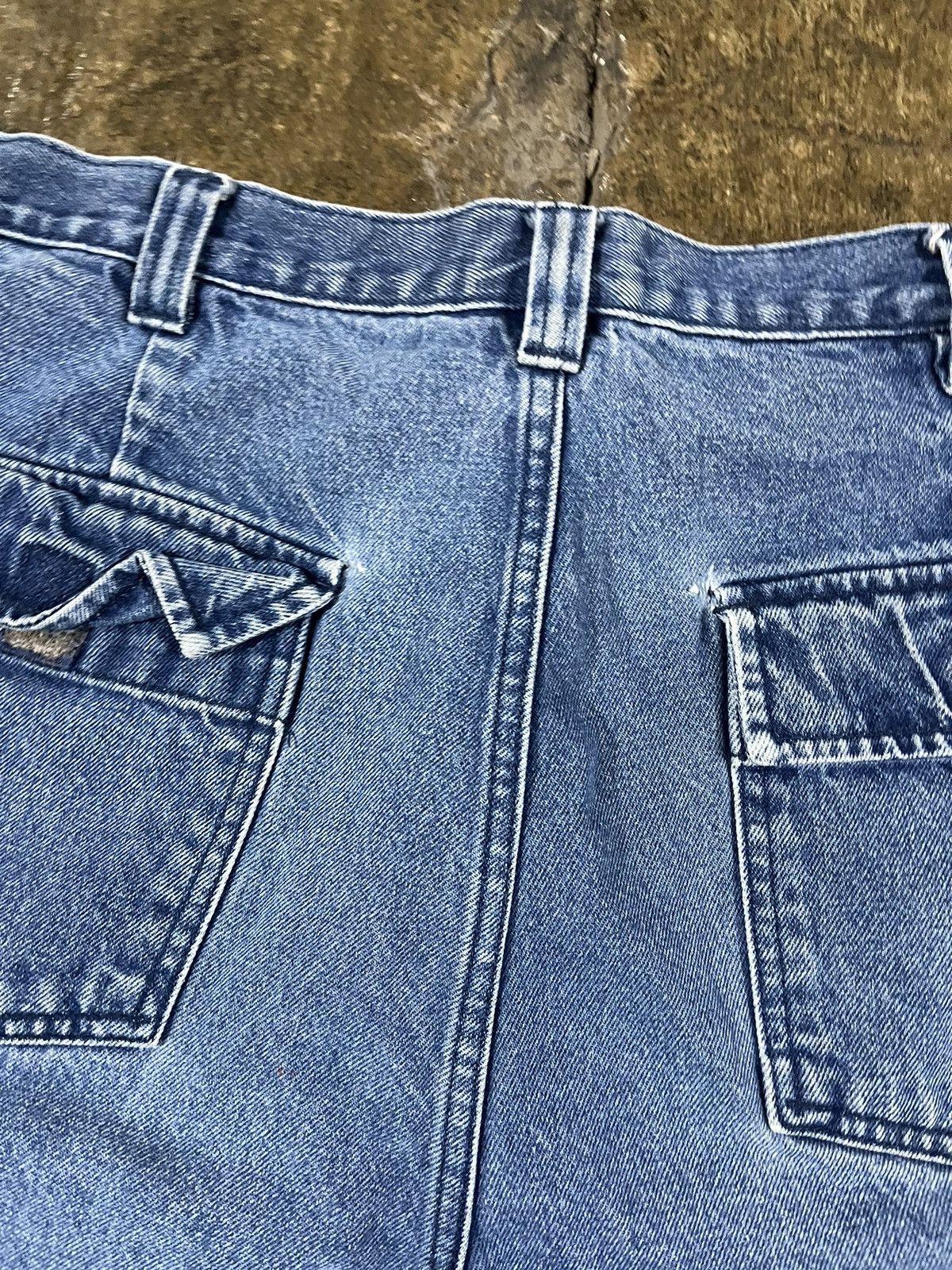 Carhartt × Route 66 × Vintage Crazy Y2K Route 66 Cargo Jorts Essential Faded Skater Shorts Size US 36 / EU 52 - 4 Thumbnail