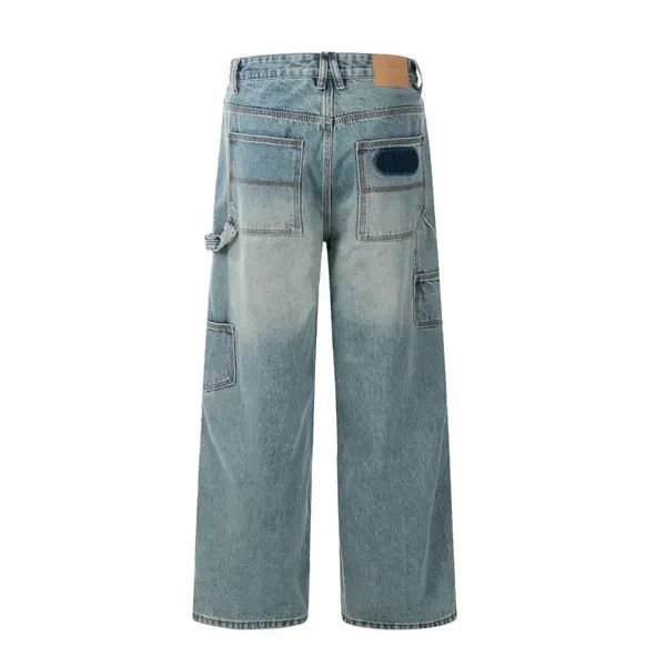 Japanese Brand Kuroda x Chie Washed distressed patch vintage casual jeans Size US 32 / EU 48 - 3 Thumbnail
