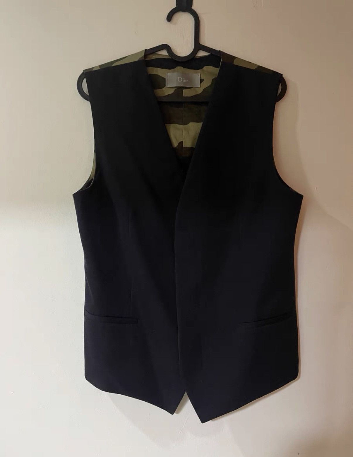 Dior DIOR Wool Paneled Vest Size US L / EU 52-54 / 3 - 1 Thumbnail
