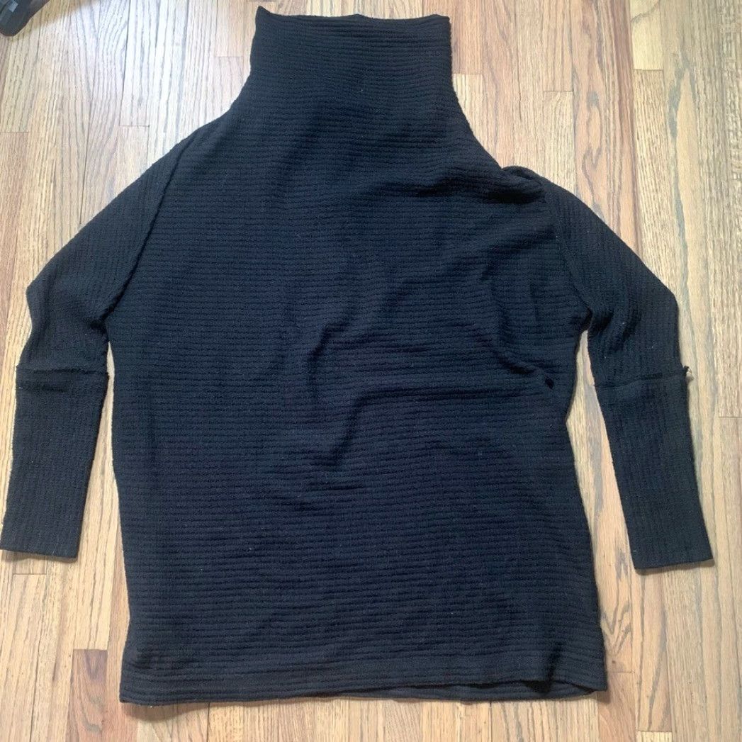 Vintage We the Free We the Free free people turtleneck funnel neck sweater XS Black Women Pullover Regular Size Free People turtleneck sweater Mens? Size XS / US 0-2 / IT 36-38 - 4 Thumbnail