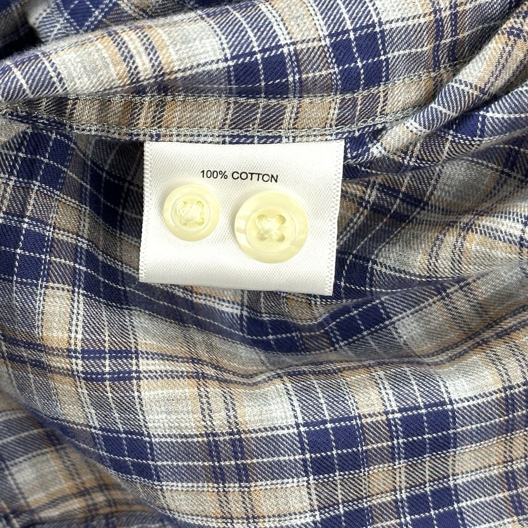 Peter Millar Peter Millar Shirt Mens XL Plaid Autumn Soft Flannel Long Sleeve Button Down Size US XL / EU 56 / 4 - 6 Thumbnail