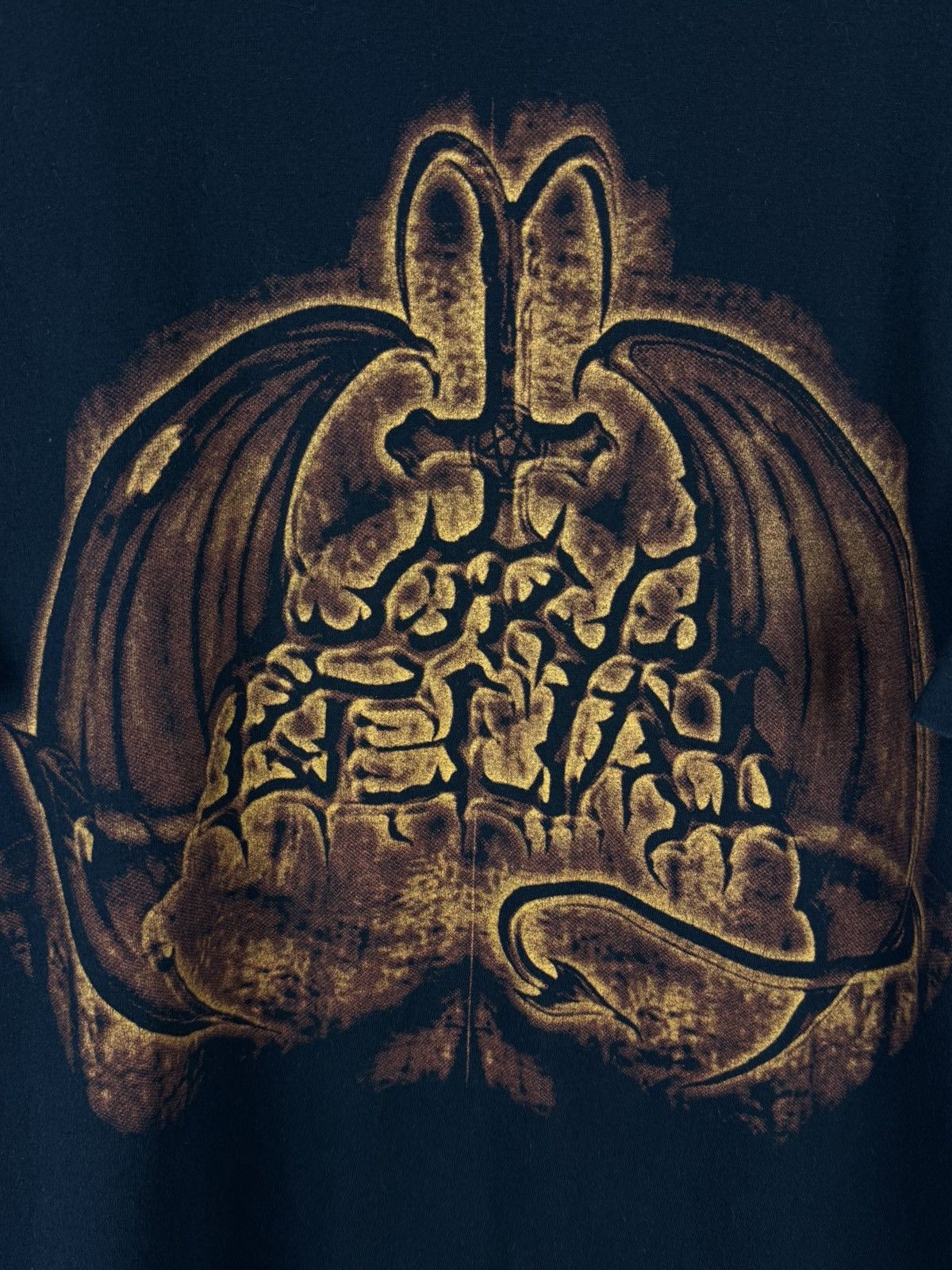 Band Tees Lord Belial 2002 Angelgrinding Tour Black Metal Band T-Shirt Size US XL / EU 56 / 4 - 2 Thumbnail
