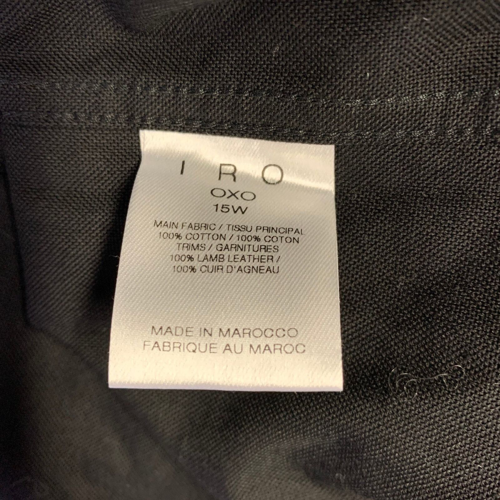 Iro IRO Size S Black Cotton Long Sleeve Shirt Size US S / EU 44-46 / 1 - 6 Thumbnail