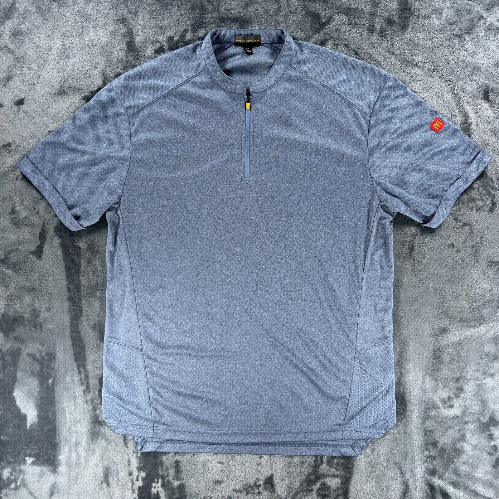 Other Official McDonald’s Apparel Collection 1/4 Zip Blue Work Shi Size US L / EU 52-54 / 3 - 1 Thumbnail