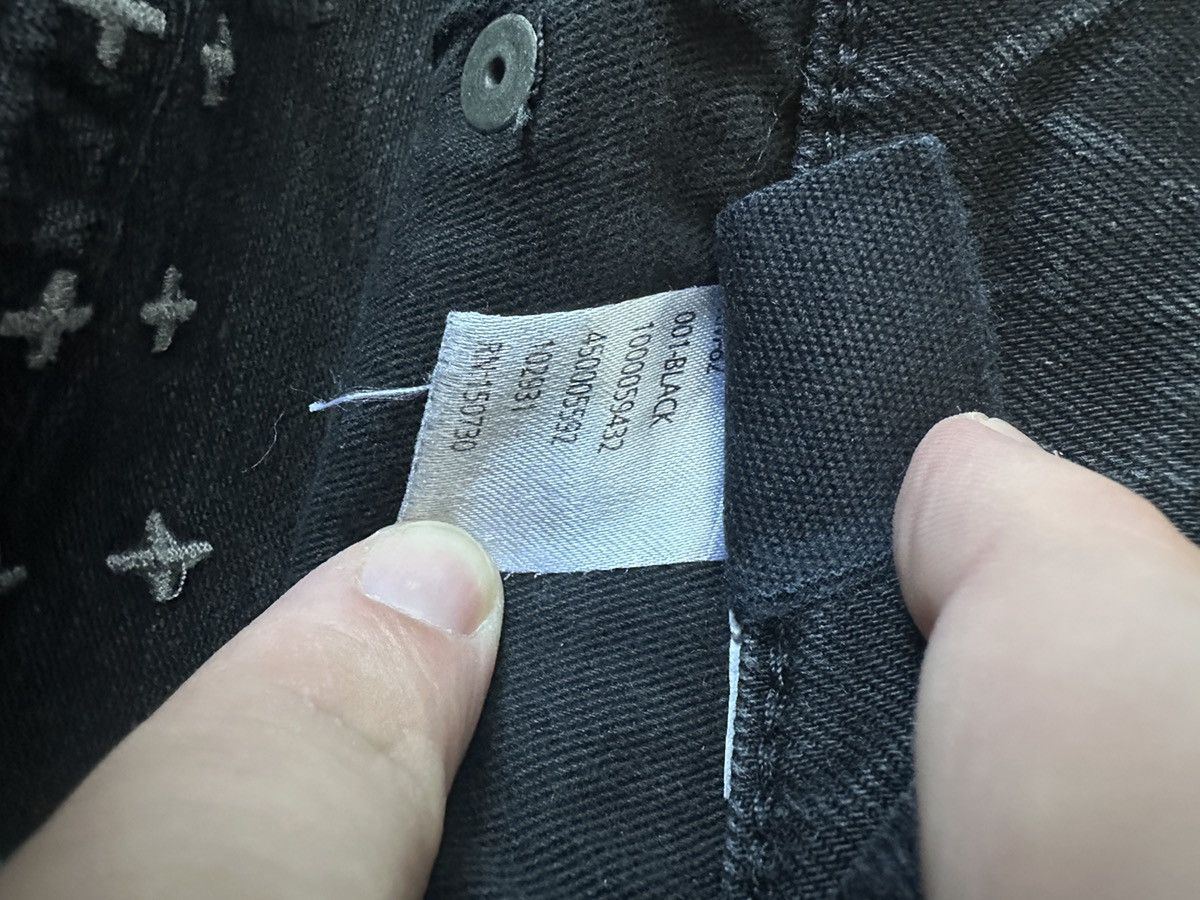 Ksubi Ksubi Ripped Denim Tapered Black 36 Size US 36 / EU 52 - 11 Thumbnail