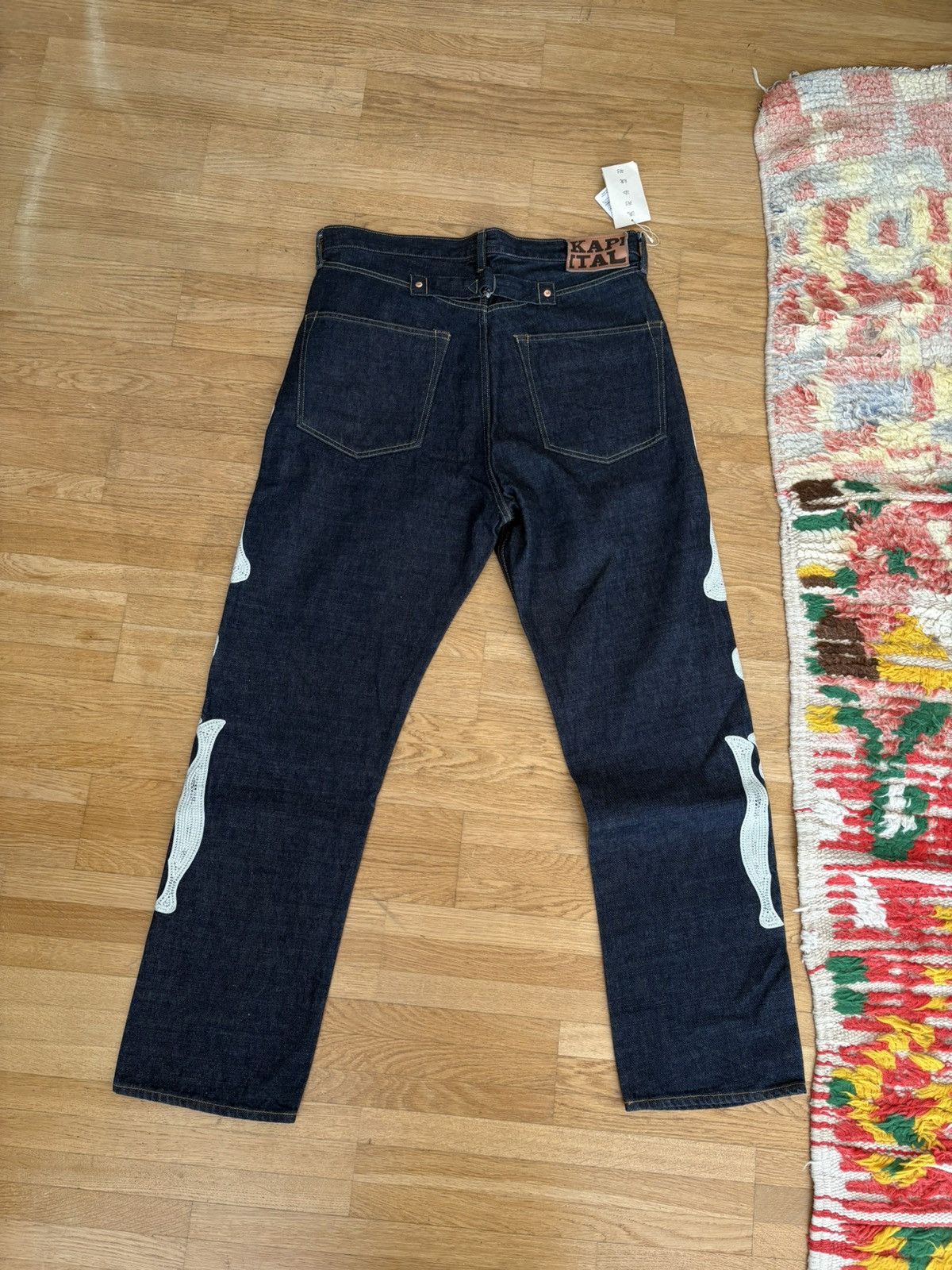 Kapital Kapital 12.5oz mexican tuxedo bone denim Size US 36 / EU 52 - 5 Thumbnail