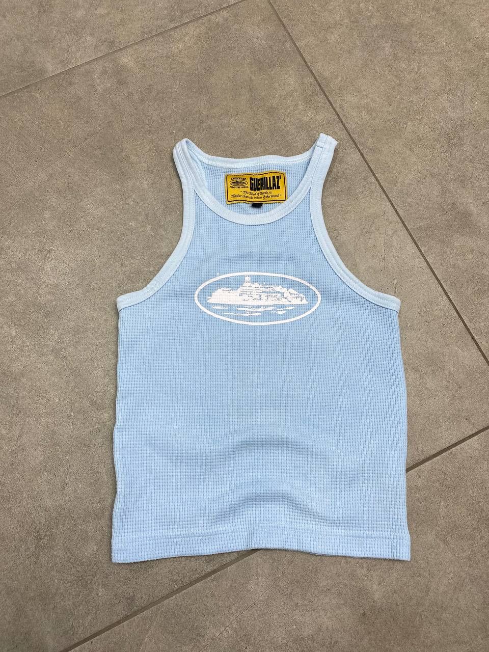 Corteiz タンクトップ Corteiz Alcatraz Tank Top (Women's) White/Black - US