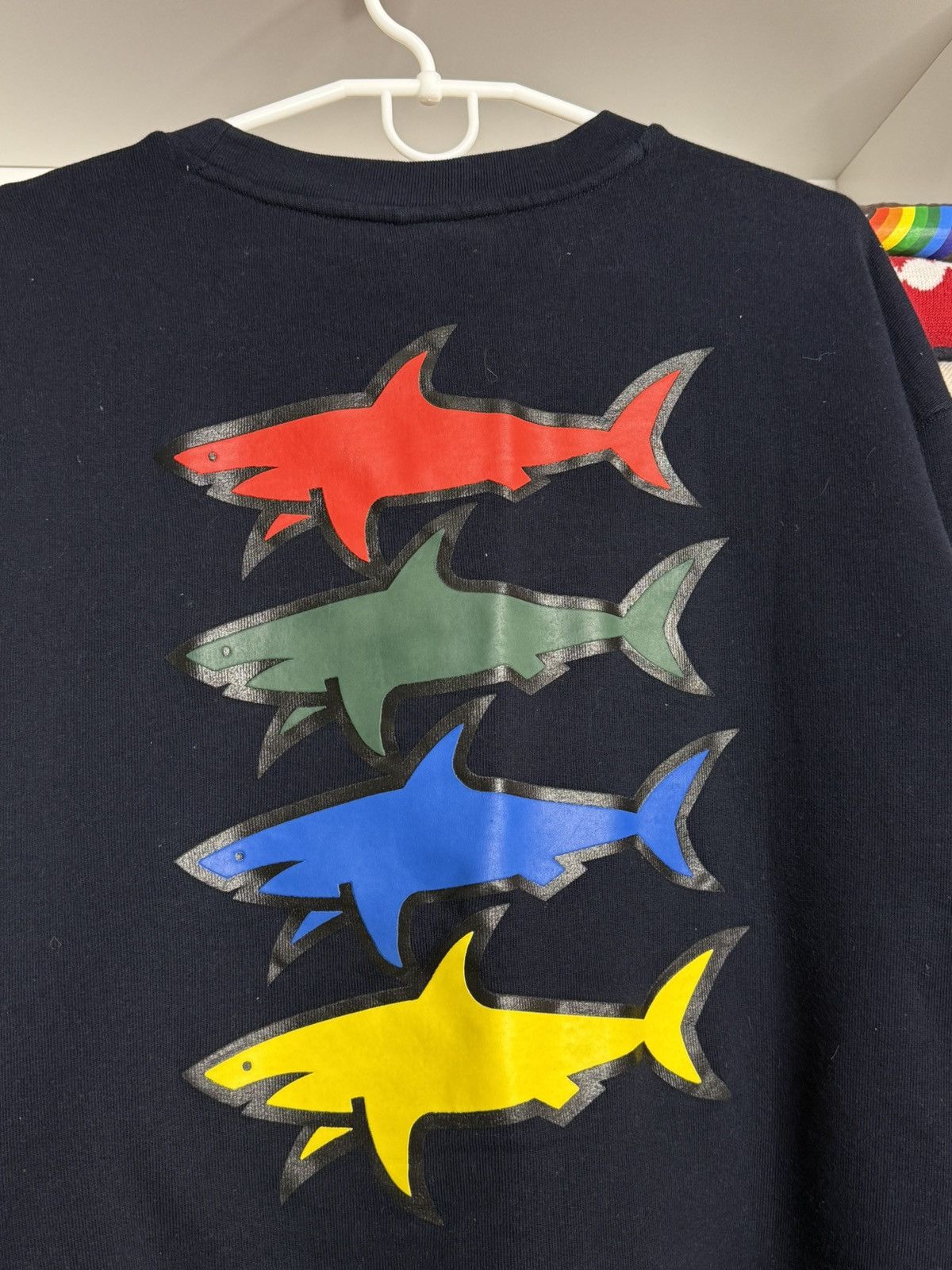 Paul & Shark Paul&Shark Navy blue big logo cotton sweatshirt size L Size US L / EU 52-54 / 3 - 9 Thumbnail