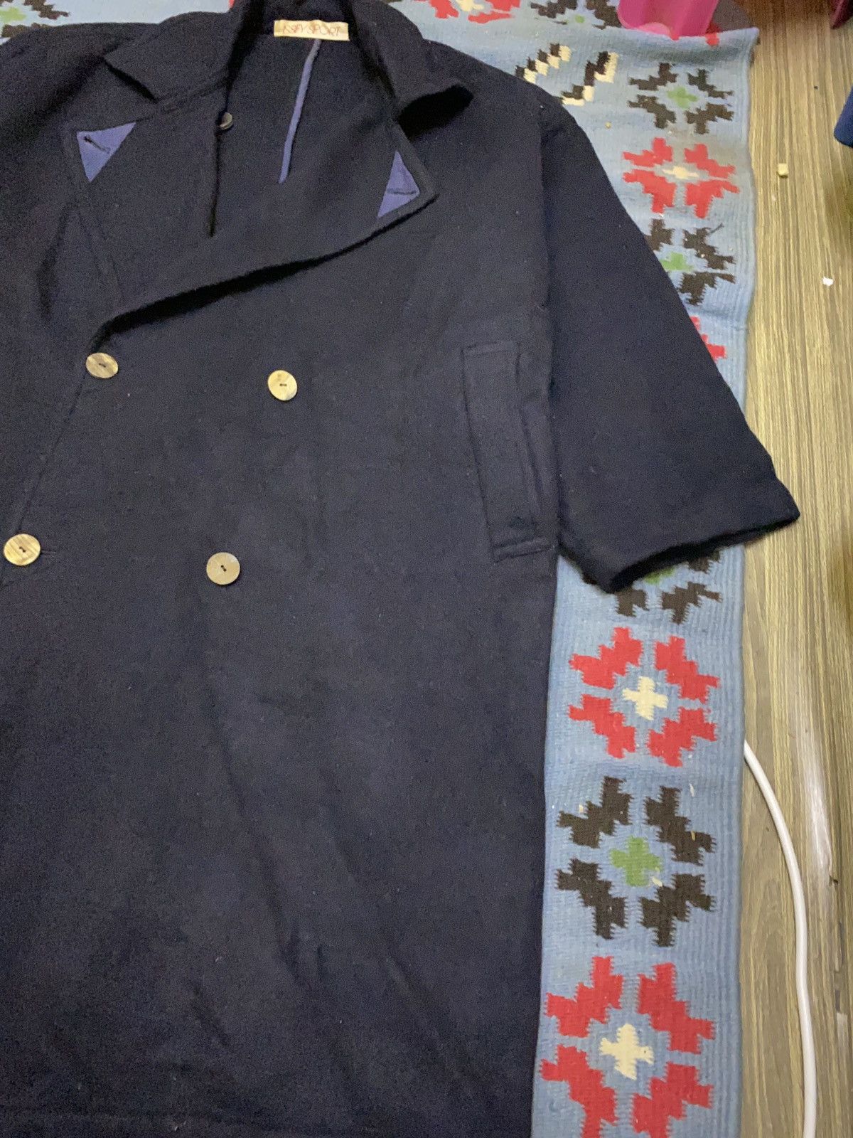 Issey Miyake ESSENTIAL 80s/90s ISSEY SPORT AVANT GARDE OVERSIZED COAT Size US L / EU 52-54 / 3 - 4 Thumbnail