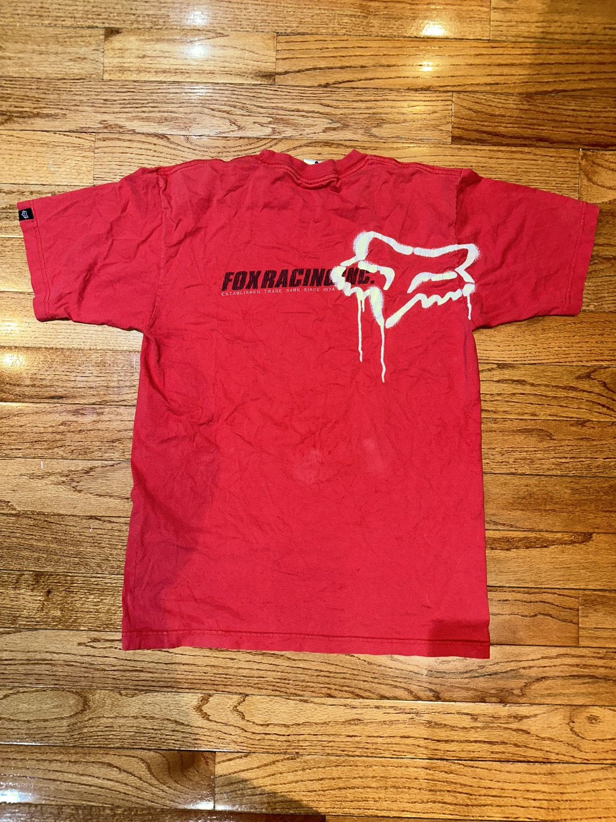 Vintage Vintage Fox Racing Tee Size US L / EU 52-54 / 3 - 4 Thumbnail