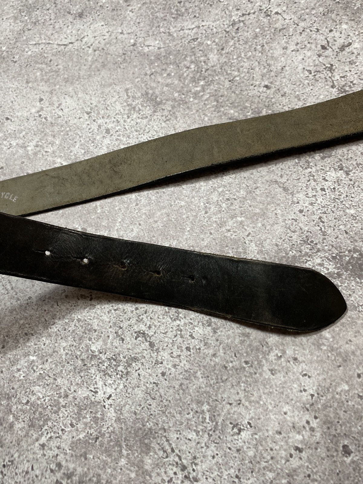 Chevignon × Vintage Vintage CHAVIGNON USA leather belt Size 32 - 6 Thumbnail