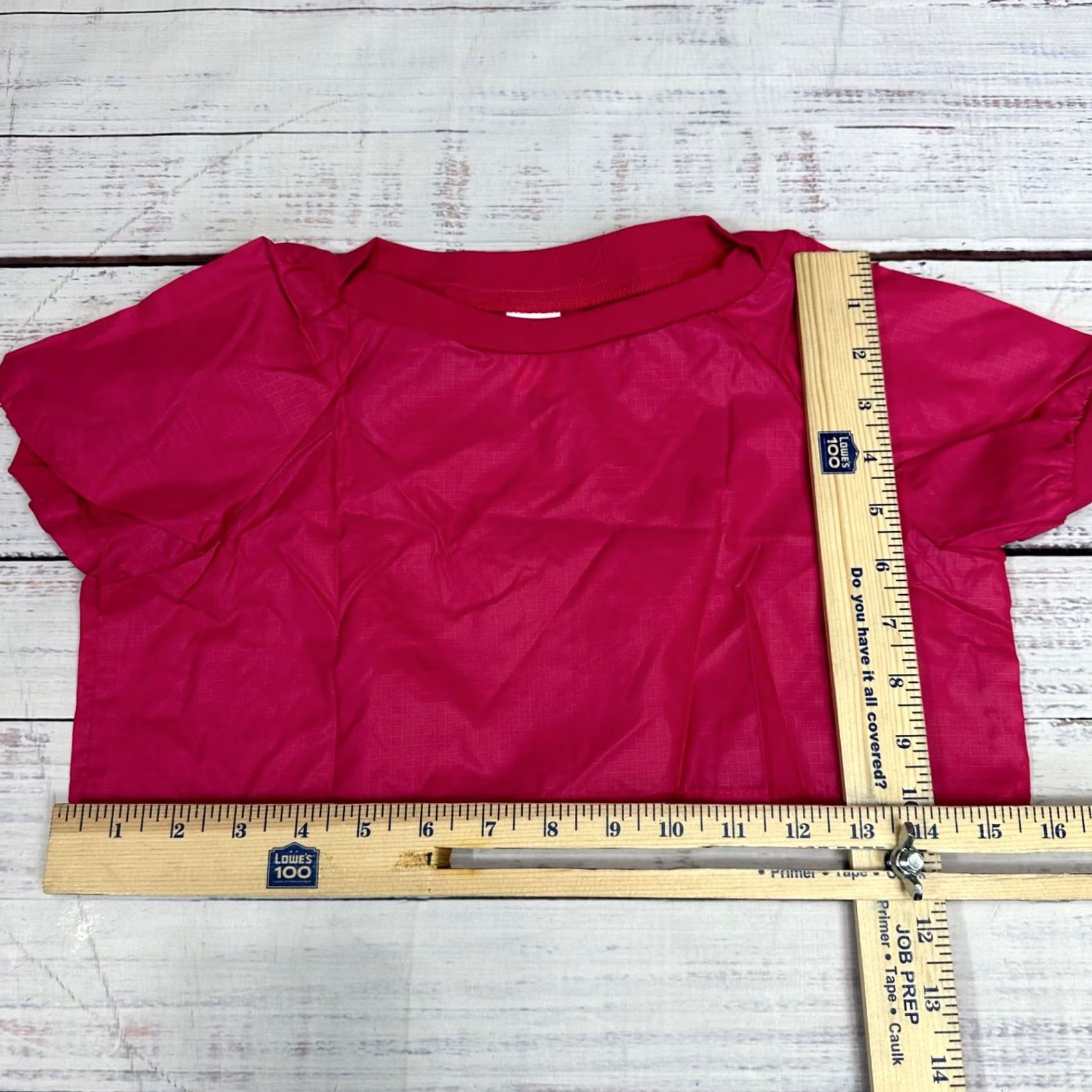 DANCER Dance Fashions Girls Crop Top Size M Pink Short Sleeve Pullover Nylon Size US M / EU 48-50 / 2 - 2 Thumbnail