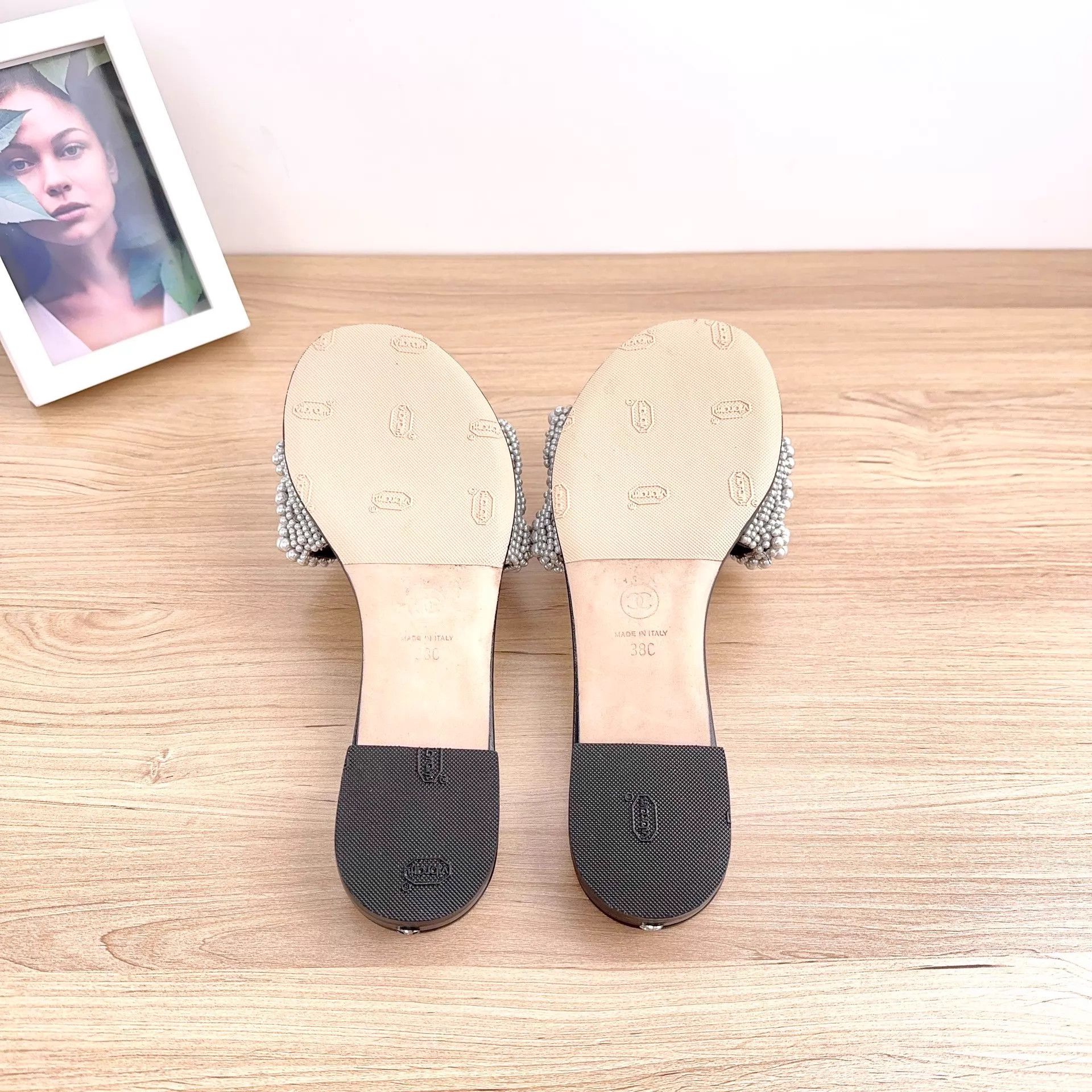Chanel CHANEL Sandals 38 Size US 7.5 / IT 37.5 - 3 Thumbnail