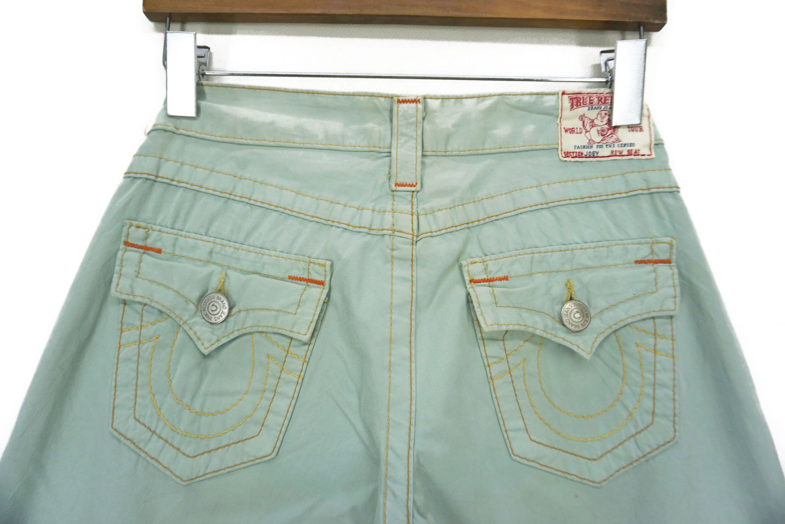 True Religion Vintage JOEY Jeans fit W29xL30.5 Low Rise Bootcut Denim Size 26" / US 2 / IT 38 - 10 Thumbnail