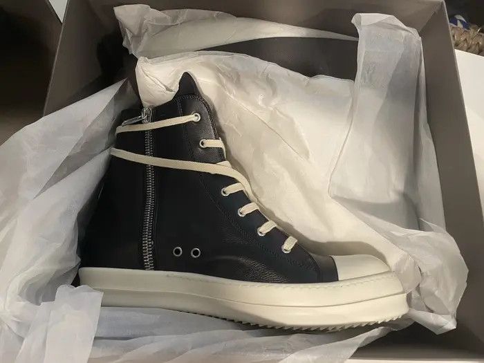 Rick Owens Rick Owens High Top Sneakers Size US 13 / EU 46 - 4 Thumbnail