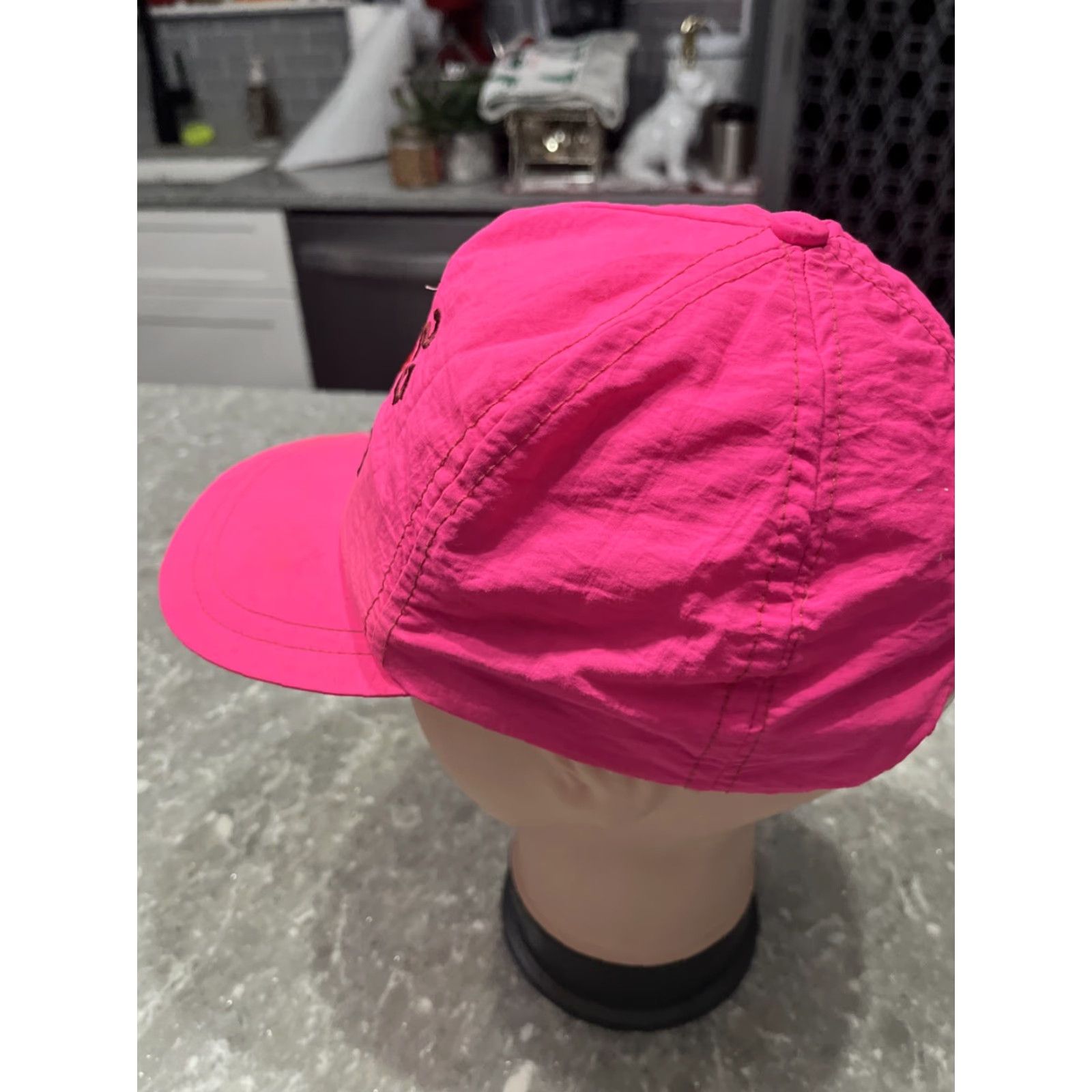 NASCAR VINTAGE Chevrolet Hat Cap Pink Bold Lumina Snapback NASCAR Cap? Size ONE SIZE - 3 Thumbnail