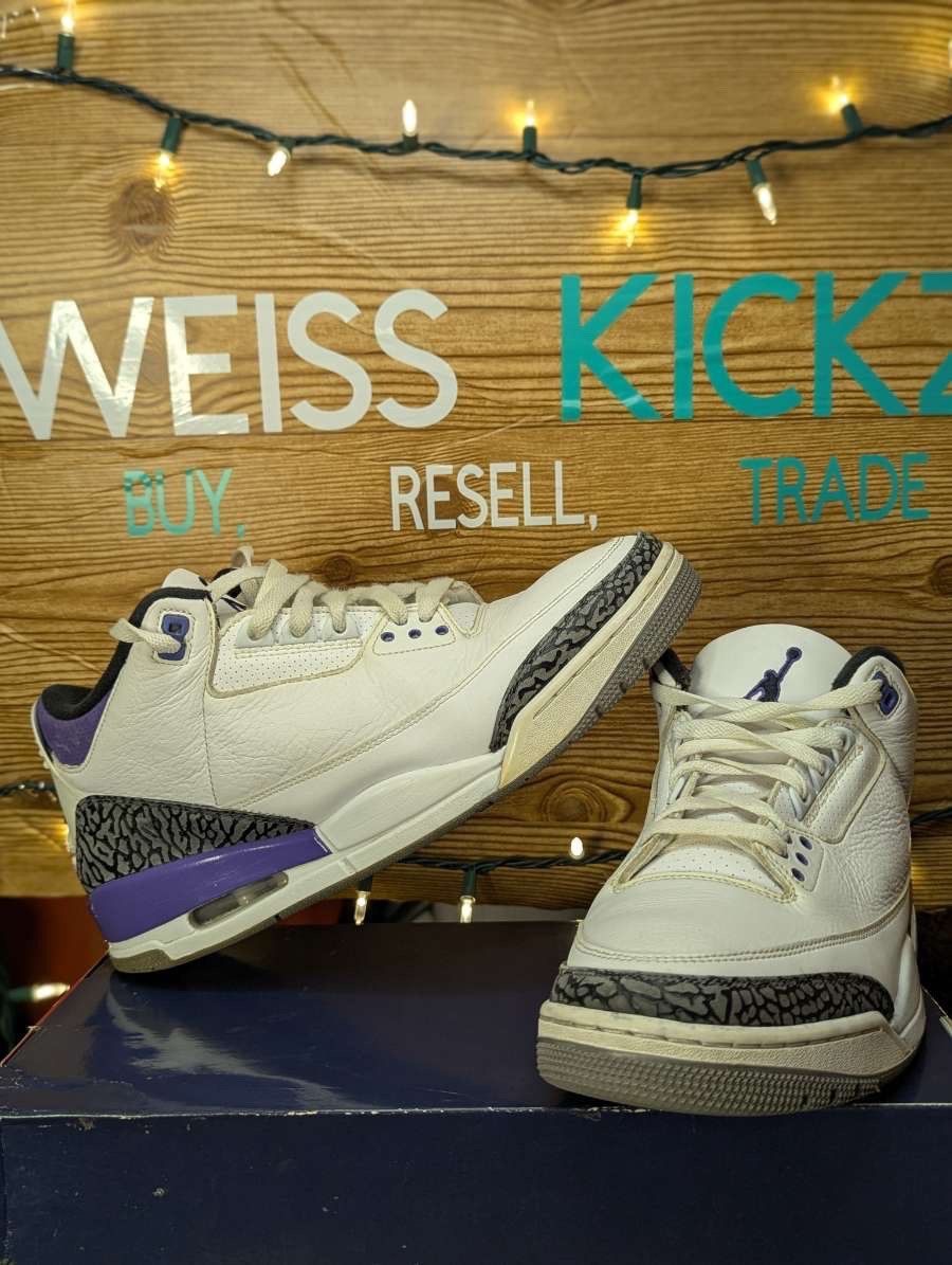 Jordan Brand Jordan 3 dark iris Size US 12 / EU 45 - 1 Thumbnail