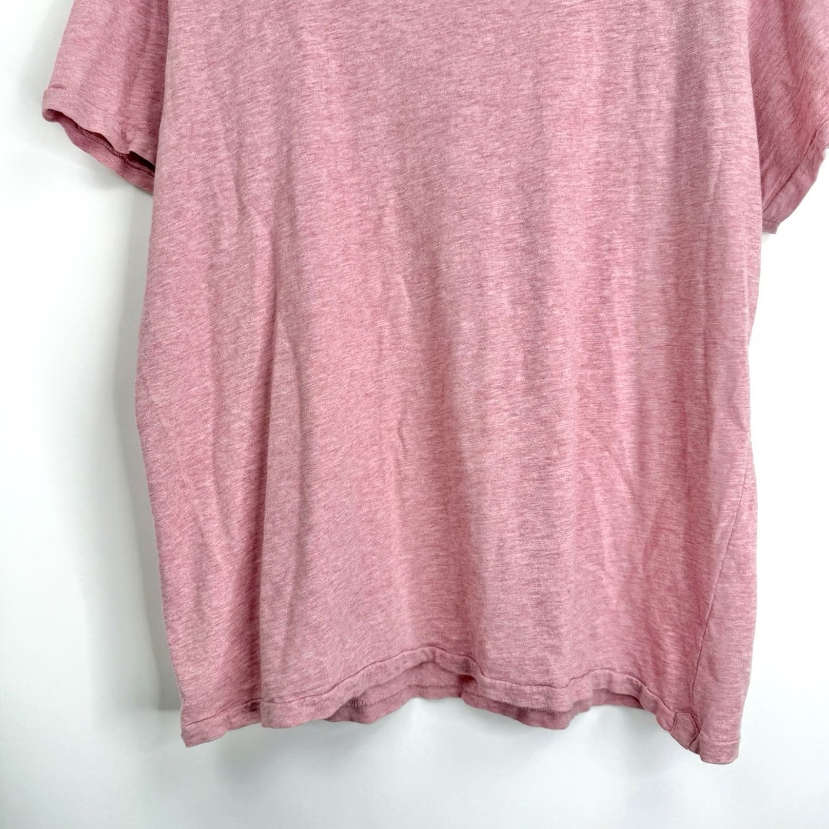 Alex Mill Alex Mill Shirt Mens XL Heather Pink Short Sleeve Cotton Casual Preppy T-Shirt Size US XL / EU 56 / 4 - 5 Thumbnail